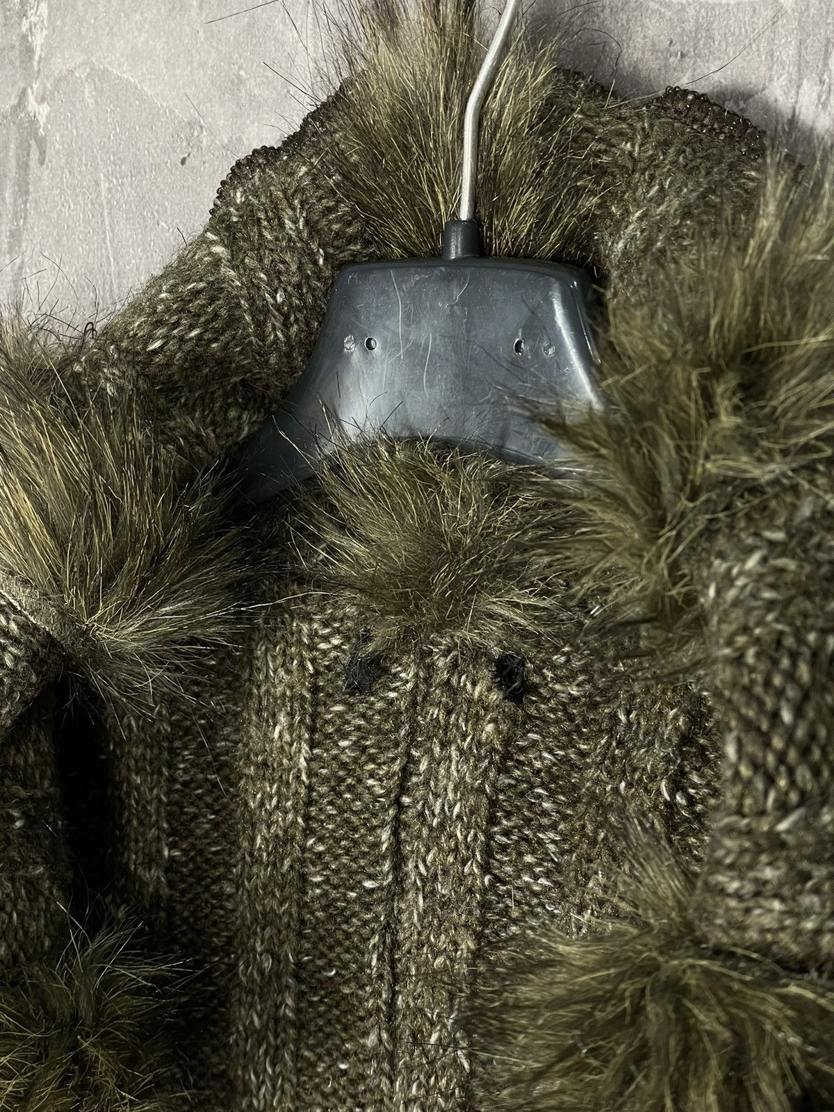 20471120 × If Six Was Nine × Japanese Brand Vintage Avant Garde Japan Style Fur 3 D Wool Sweater Size M / US 6-8 / IT 42-44 - 9 Thumbnail