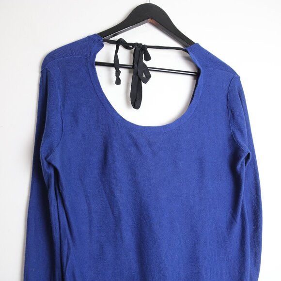 Aritzia Aritzia Babaton Bailey Tie Back Silk Cashmere Knit Sweater Size S / US 4 / IT 40 - 2 Thumbnail
