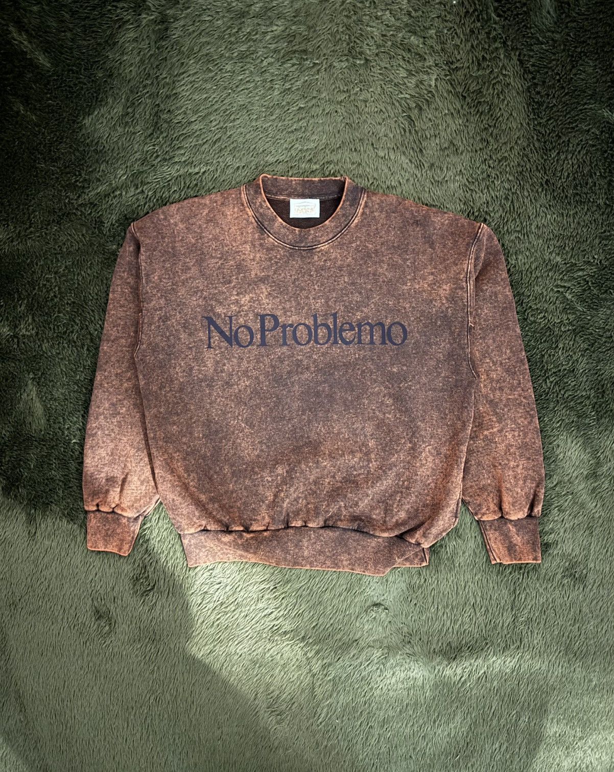 Aries [M] ARIES No Problemo Acid-Wash Sweatshirt Size US M / EU 48-50 / 2 - 1 Thumbnail