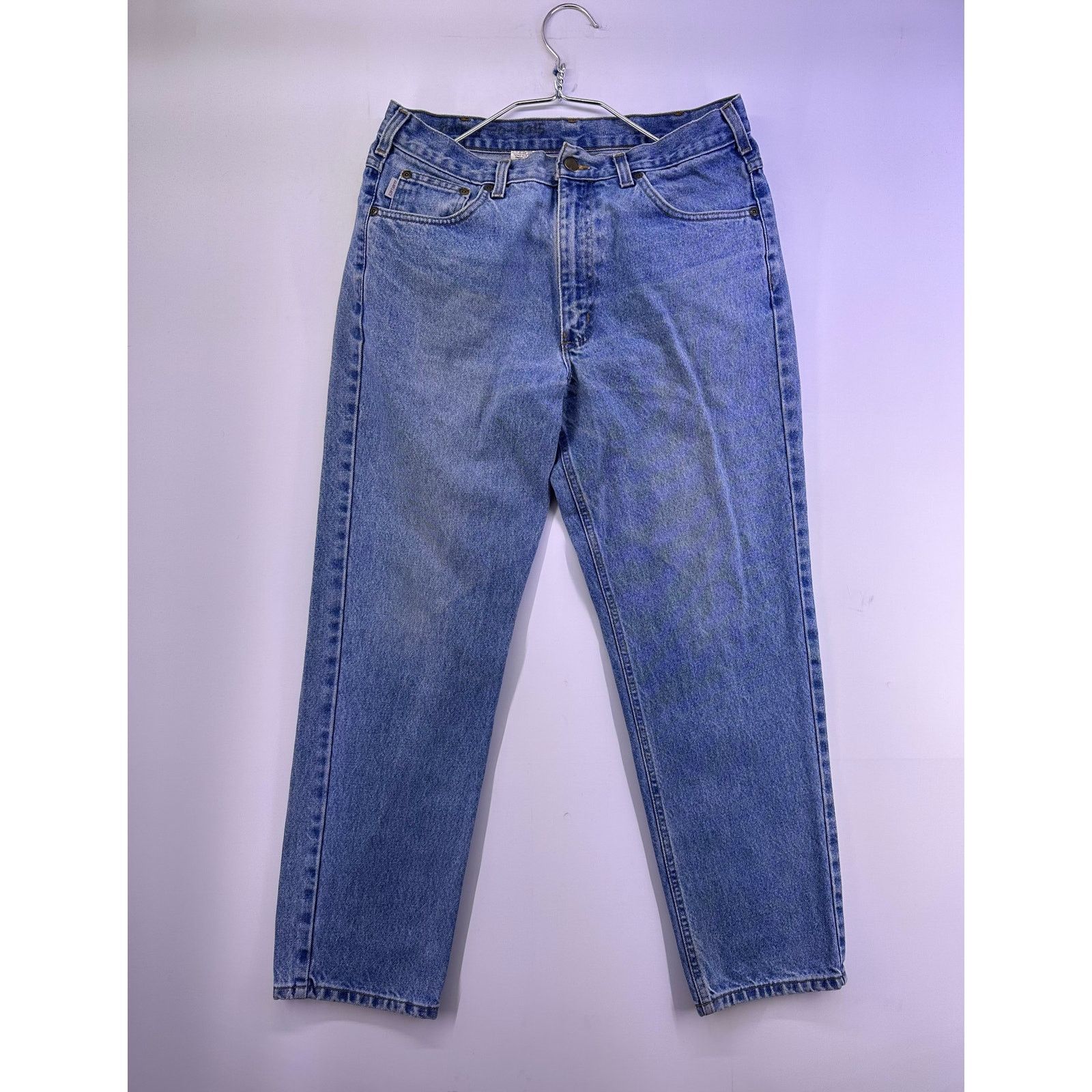 Carhartt Vintage Carhartt Blue Jeans Relaxed Fit Size 34 Size US 34 / EU 50 - 1 Thumbnail