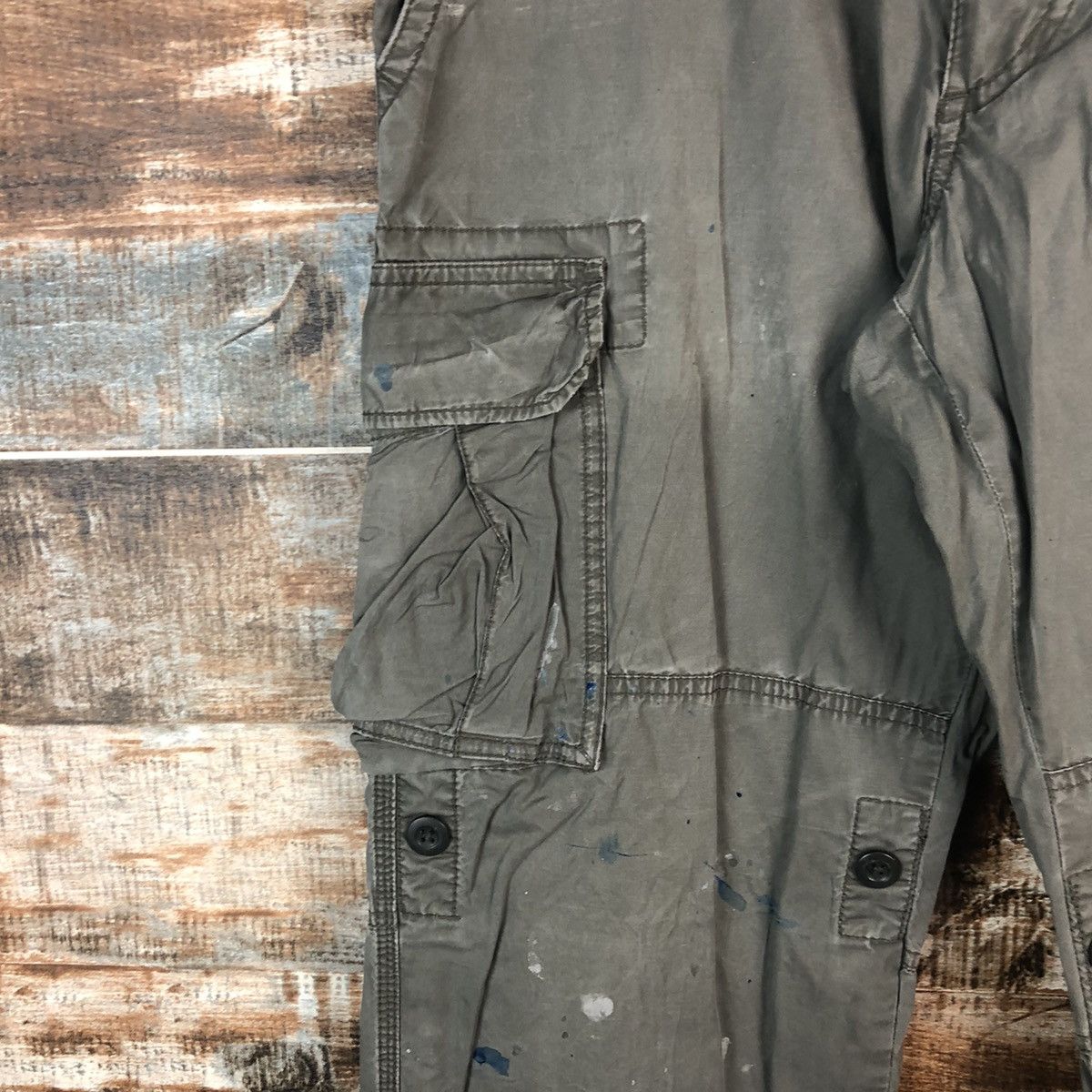 Uniqlo DL Uniqlo Green Cargo Multipocket Pants #C664 Size US 32 / EU 48 - 9 Thumbnail
