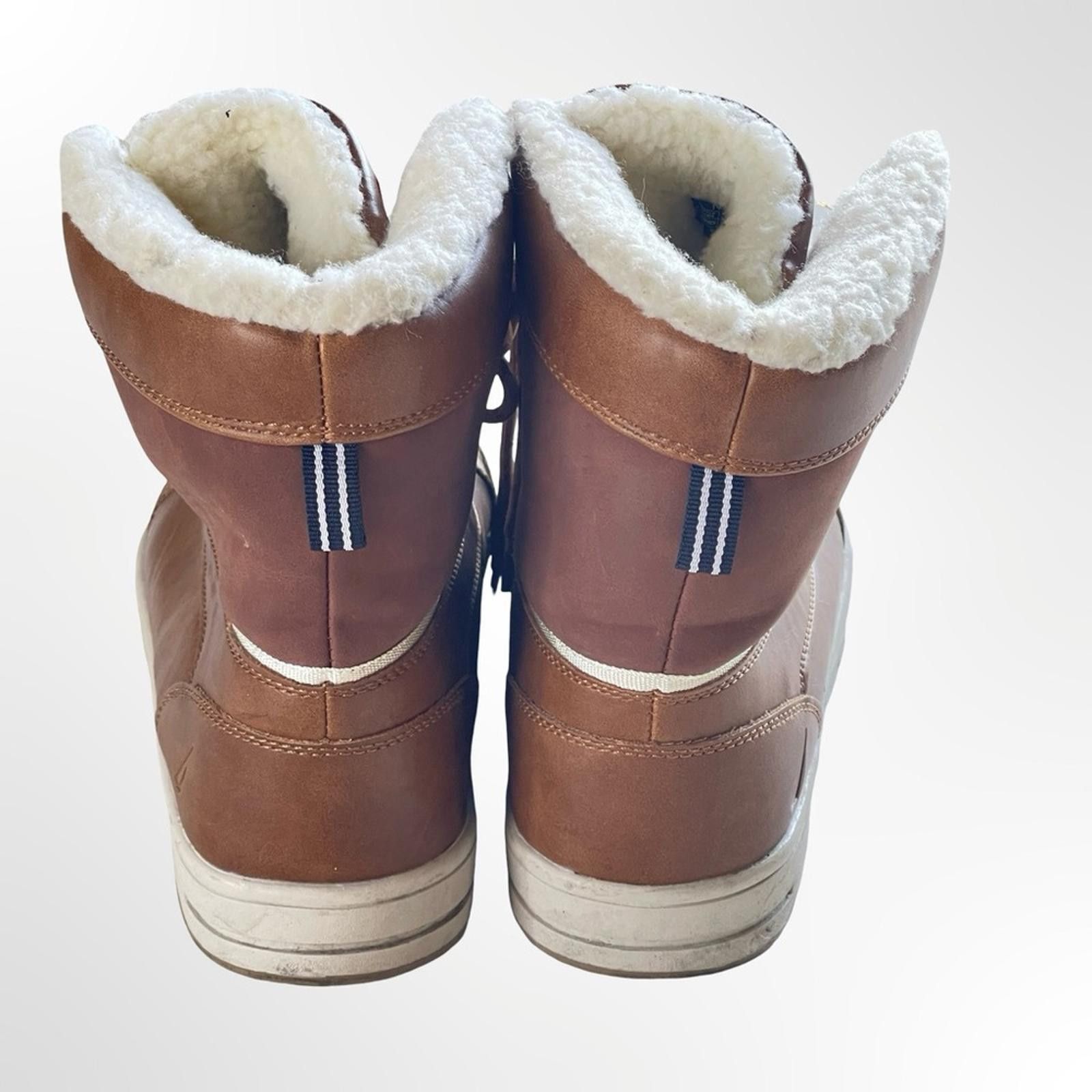 Nautica Nautica Men's Tan Fur-Lined Boots in size 10 Size US 10 / EU 43 - 2 Thumbnail