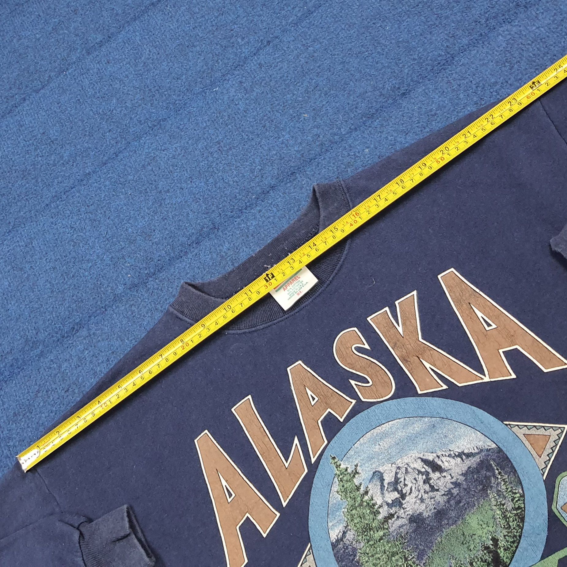Vintage Vintage Alaska Nature States Graphic Sweatshirt C291N2 Size US L / EU 52-54 / 3 - 9 Thumbnail