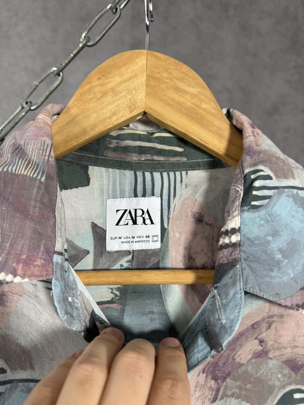 Zara Zara Man art crazy hawaiian shirt Size US M / EU 48-50 / 2 - 4 Thumbnail