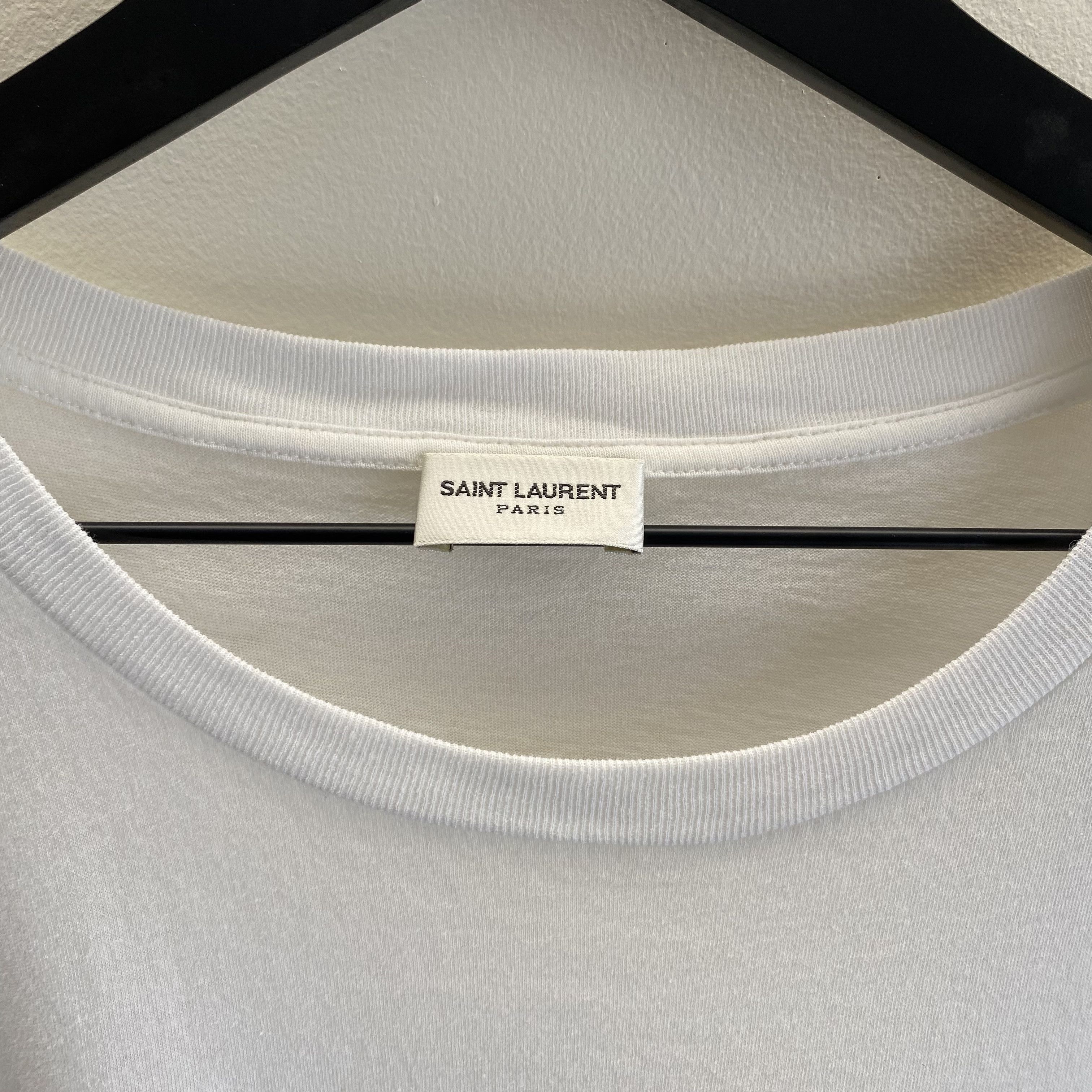 Saint Laurent Paris Saint Laurent Paris The Smiths T-Shirt Size US L / EU 52-54 / 3 - 3 Thumbnail
