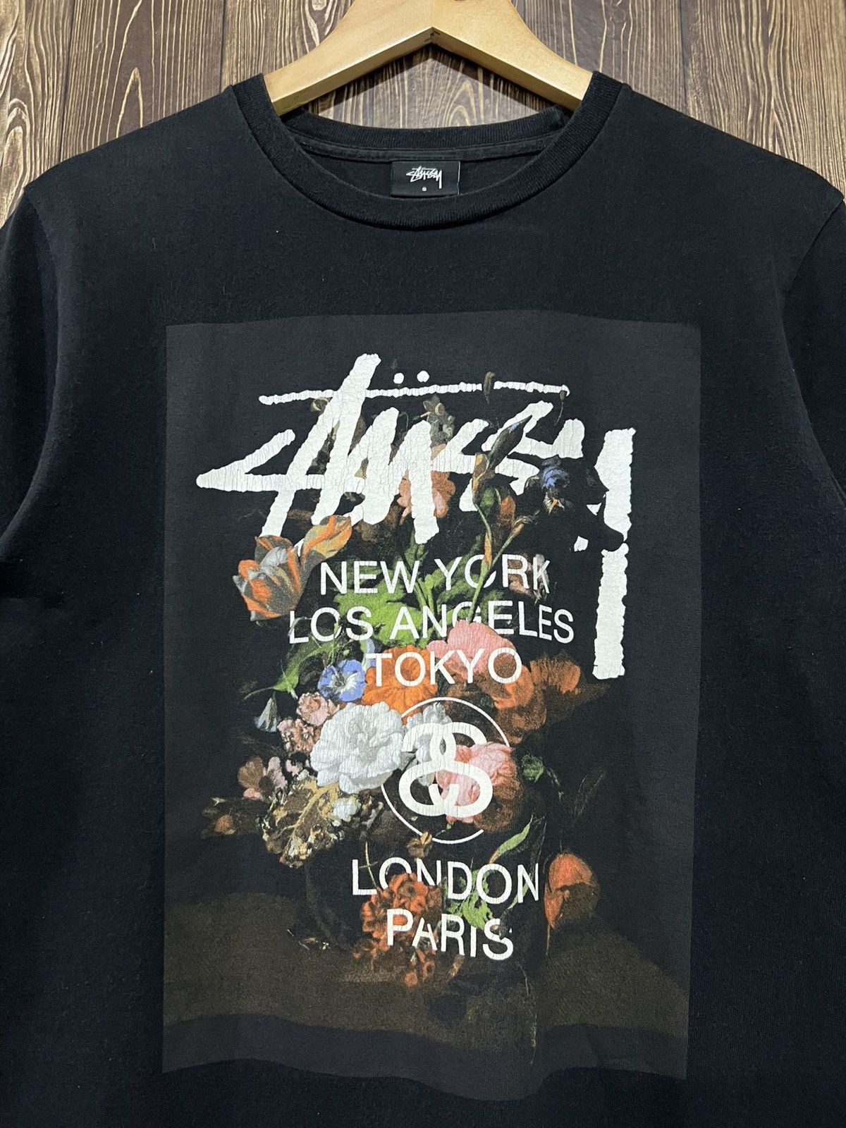 Other Stussy Tour Floral Tshirt Size US M / EU 48-50 / 2 - 2 Thumbnail