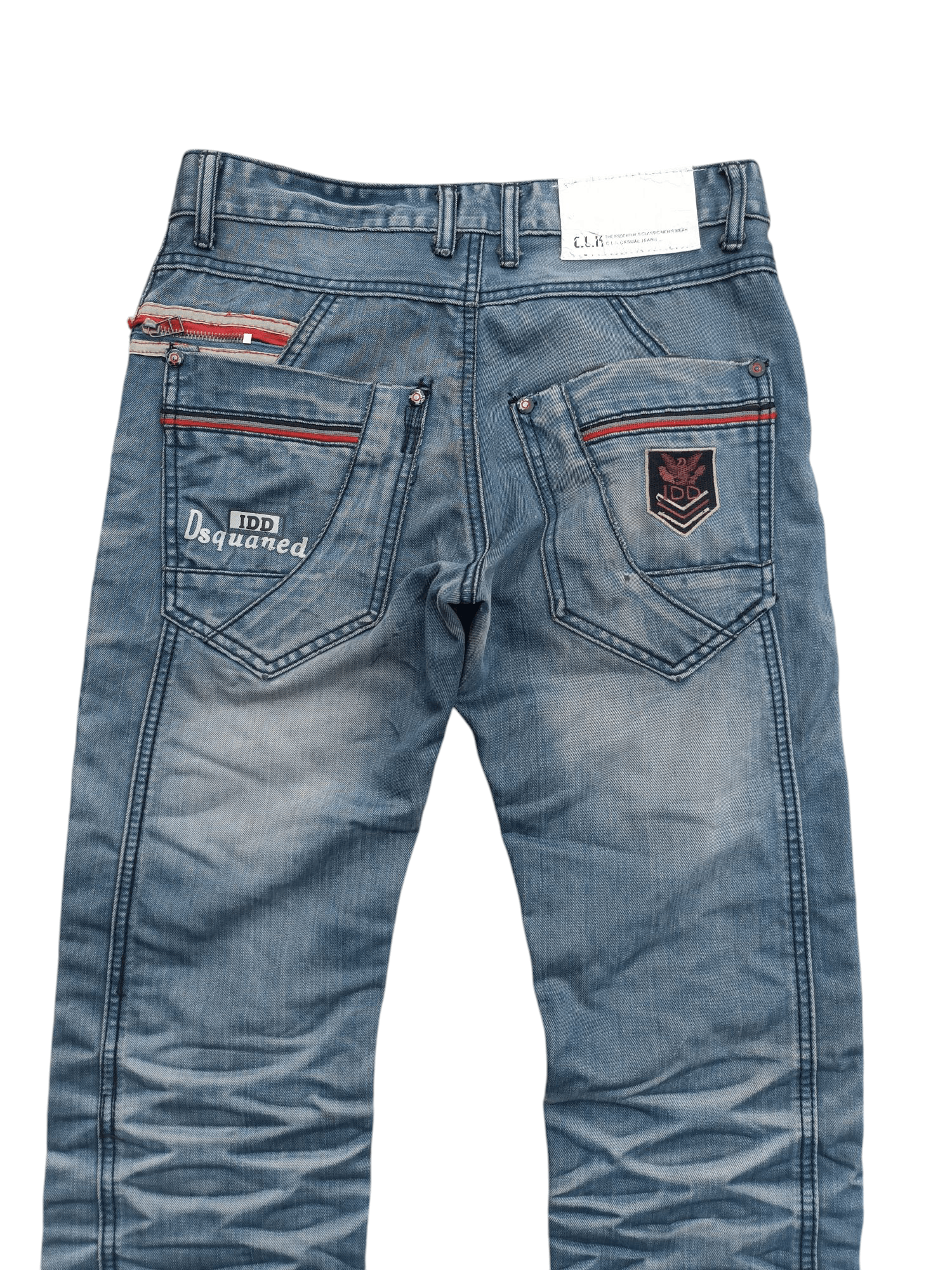 Japanese Brand Japanese Brand Clawmark Charcoal Wash Skinny Jeans E257 Size US 28 / EU 44 - 7 Thumbnail