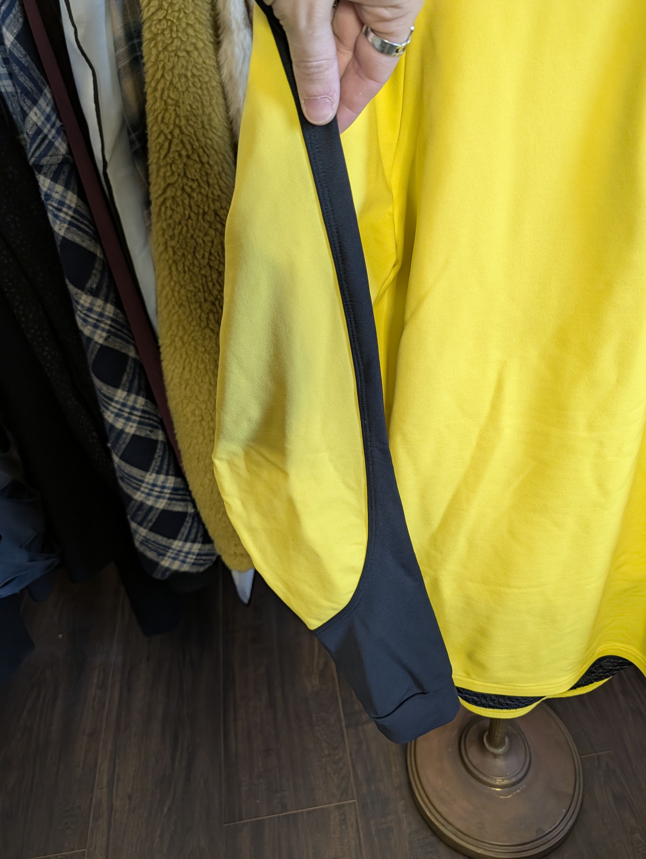Canari VTG MiUSA Yellow L/S 1/4 Zip Yellow Logo Cycling Jersey Size US L / EU 52-54 / 3 - 6 Thumbnail