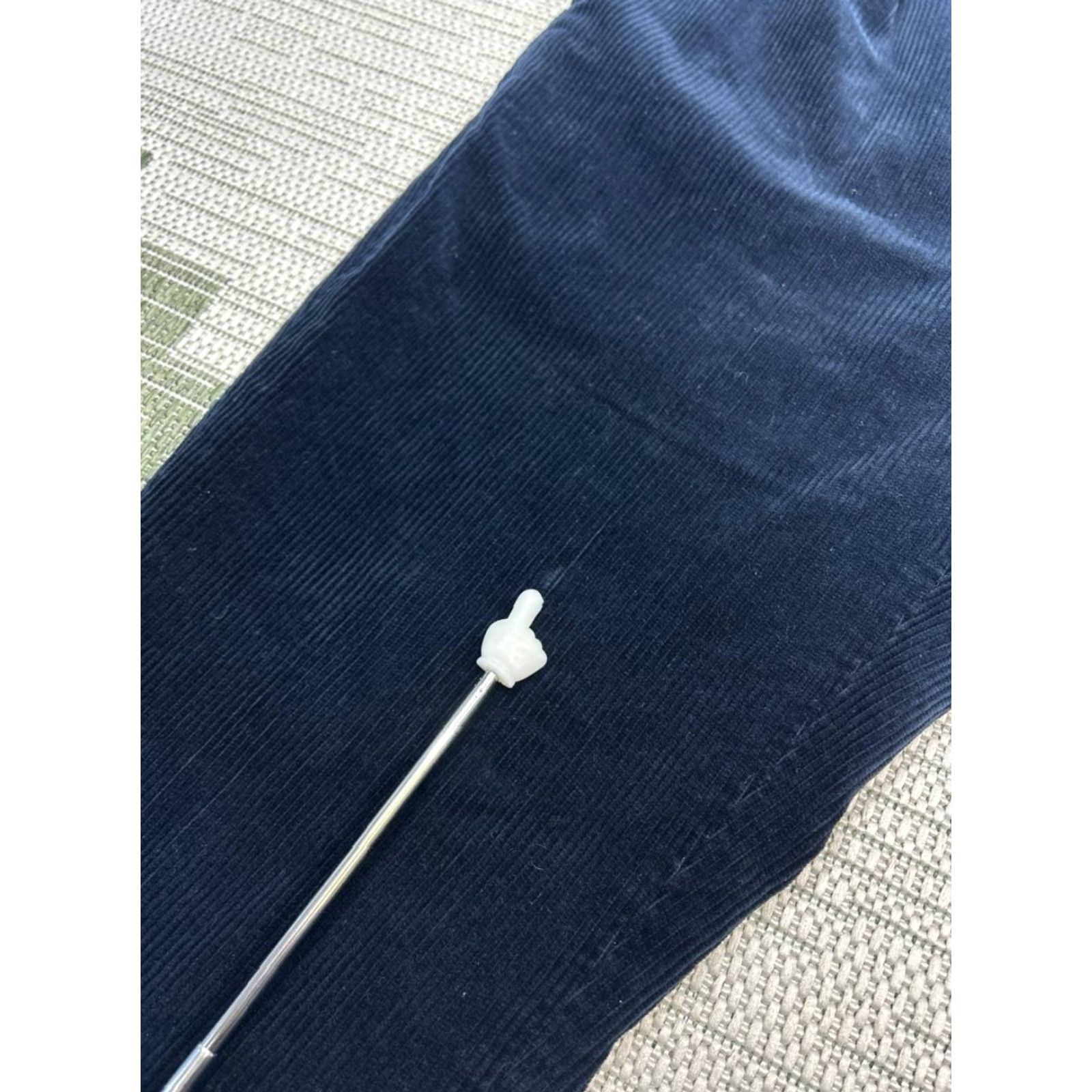 Pendleton VINTAGE Pendleton Pants Mens 38 Navy Blue Cotton Corduroy Straight Leg 38x32 Navy Corduroy Dress Pants Mens 38x32 Size US 38 / EU 54 - 2 Thumbnail