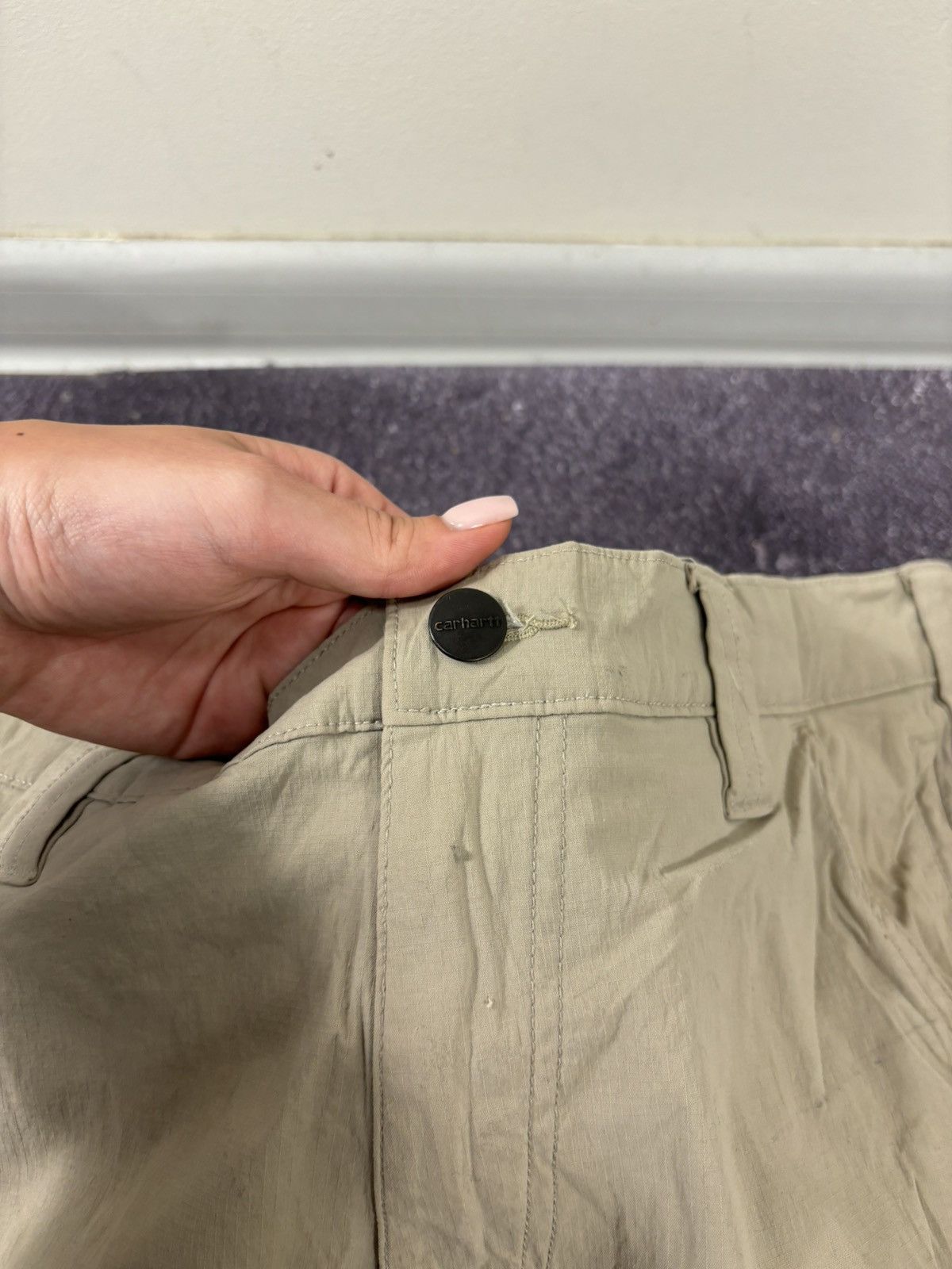 Carhartt Vintage Carhartt Y2K Relaxed Fit Work Hype Carpenter Shorts Size US 32 / EU 48 - 13 Thumbnail