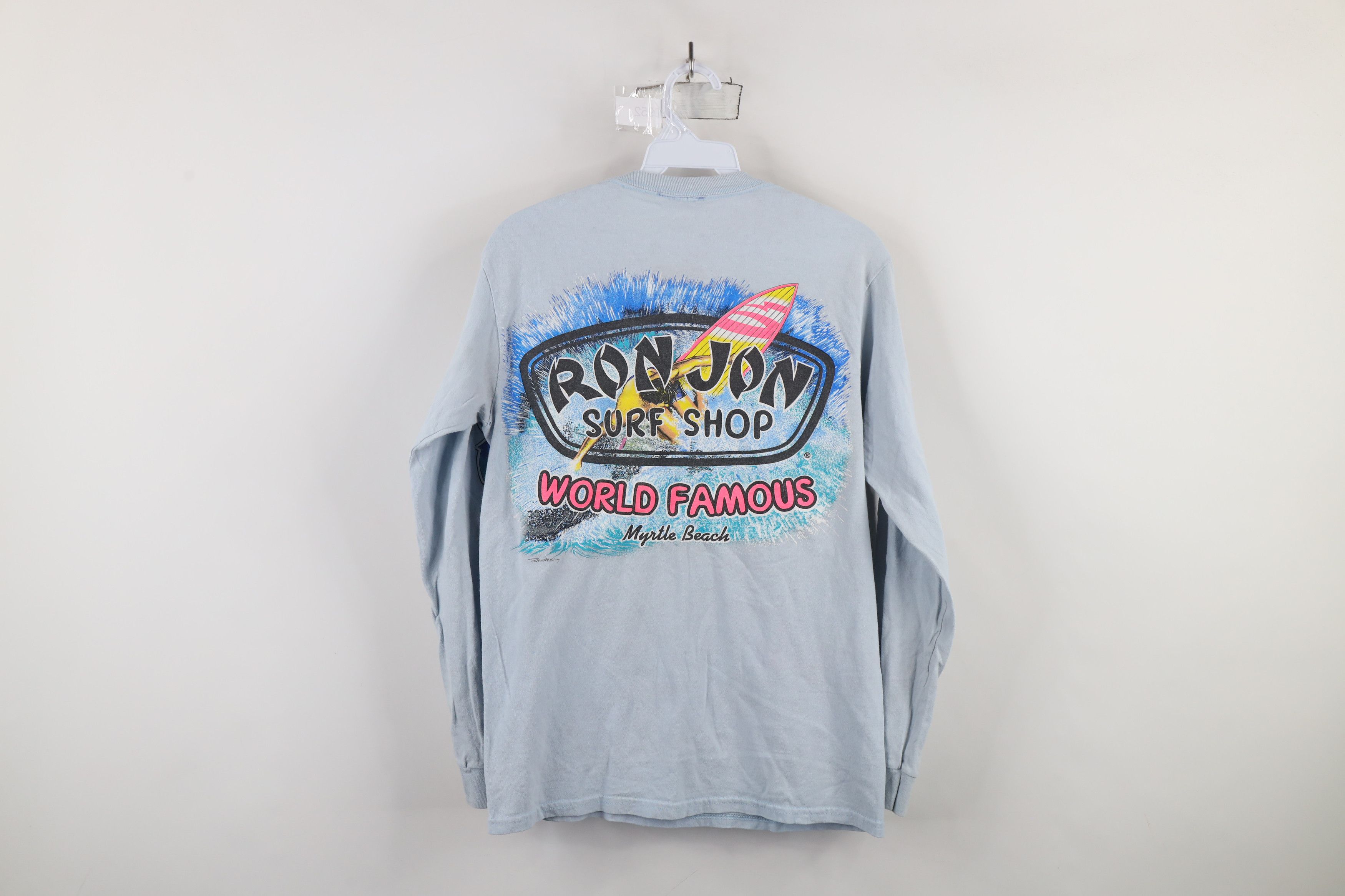 Vintage Vintage Ron Jon Surf Shop Spell Out Long Sleeve T-Shirt Size US S / EU 44-46 / 1 - 13 Thumbnail