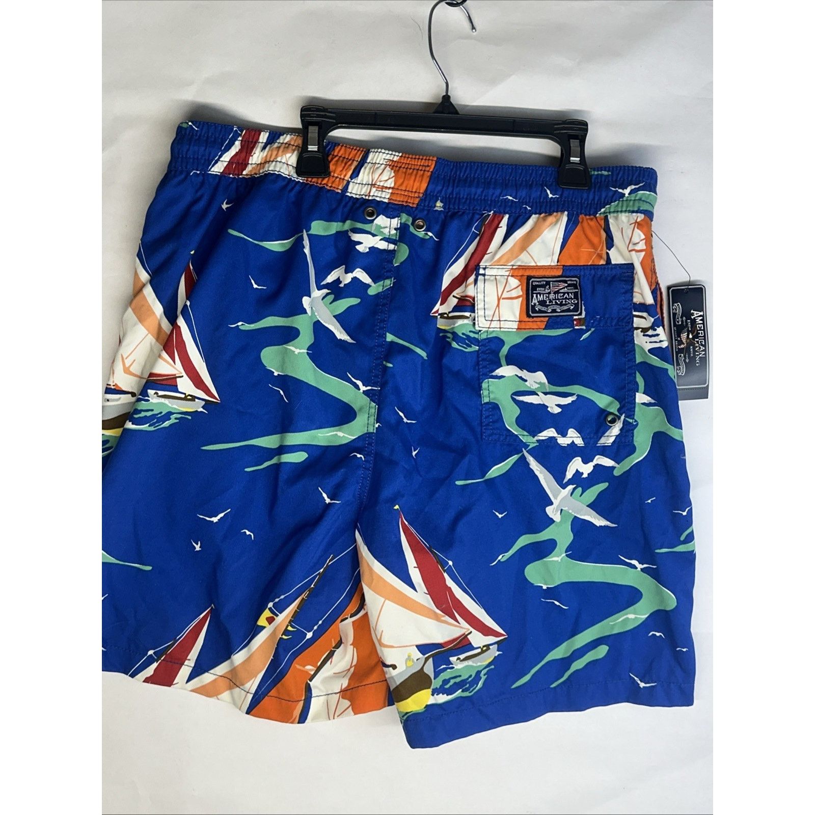 American Apparel NWT! American Living Swim Trunks Mens Size L retail $45 Size US 44 / EU 60 - 8 Thumbnail