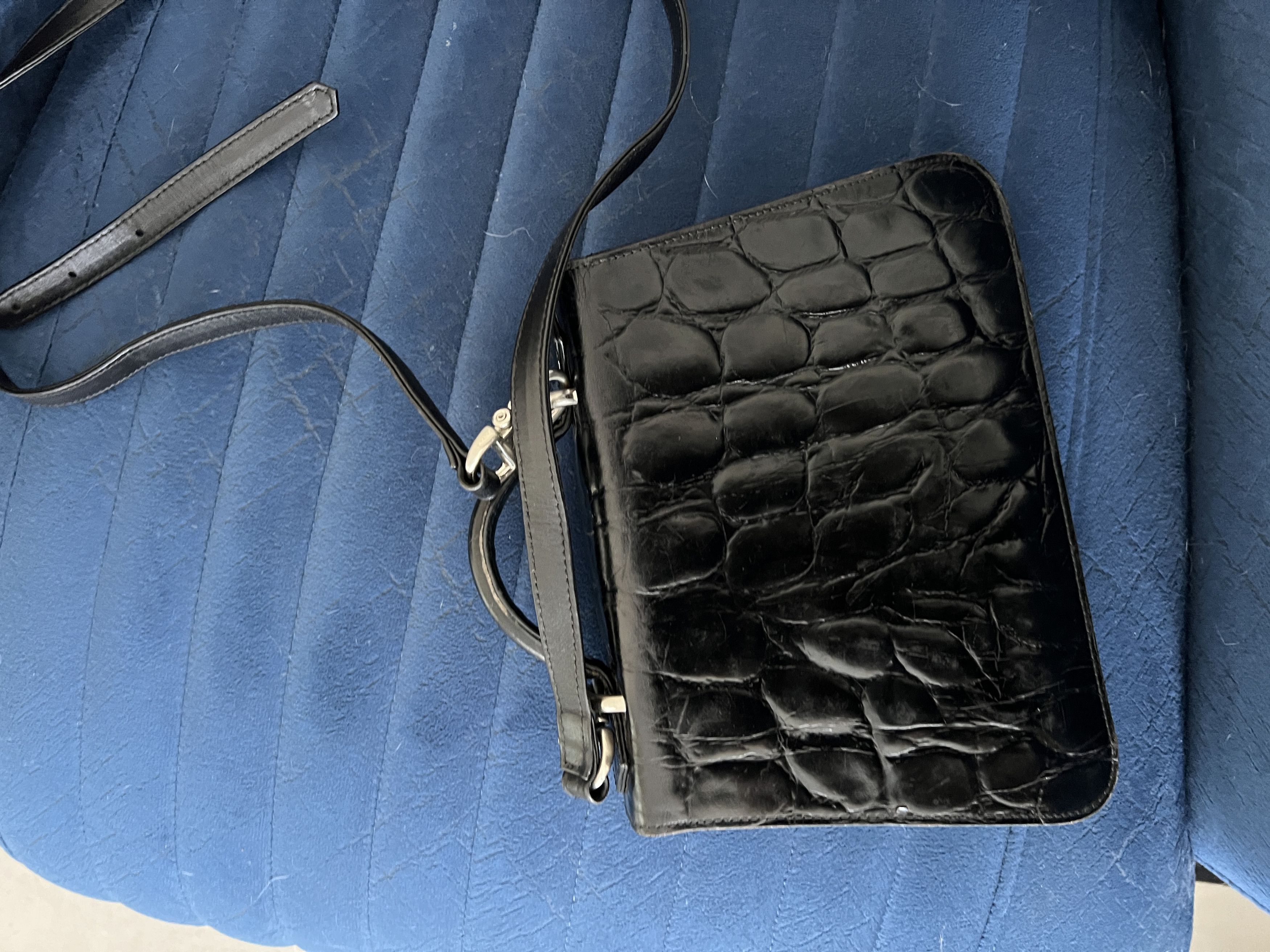 Versace Gianni Versace Embossed Croc Cross body Size ONE SIZE - 6 Thumbnail