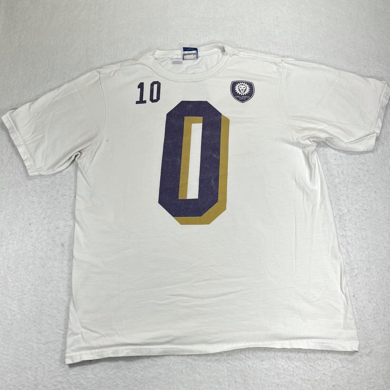 Adidas Adidas Orlando City Soccer Club Graphic T Shirt #0 Size US M / EU 48-50 / 2 - 1 Thumbnail