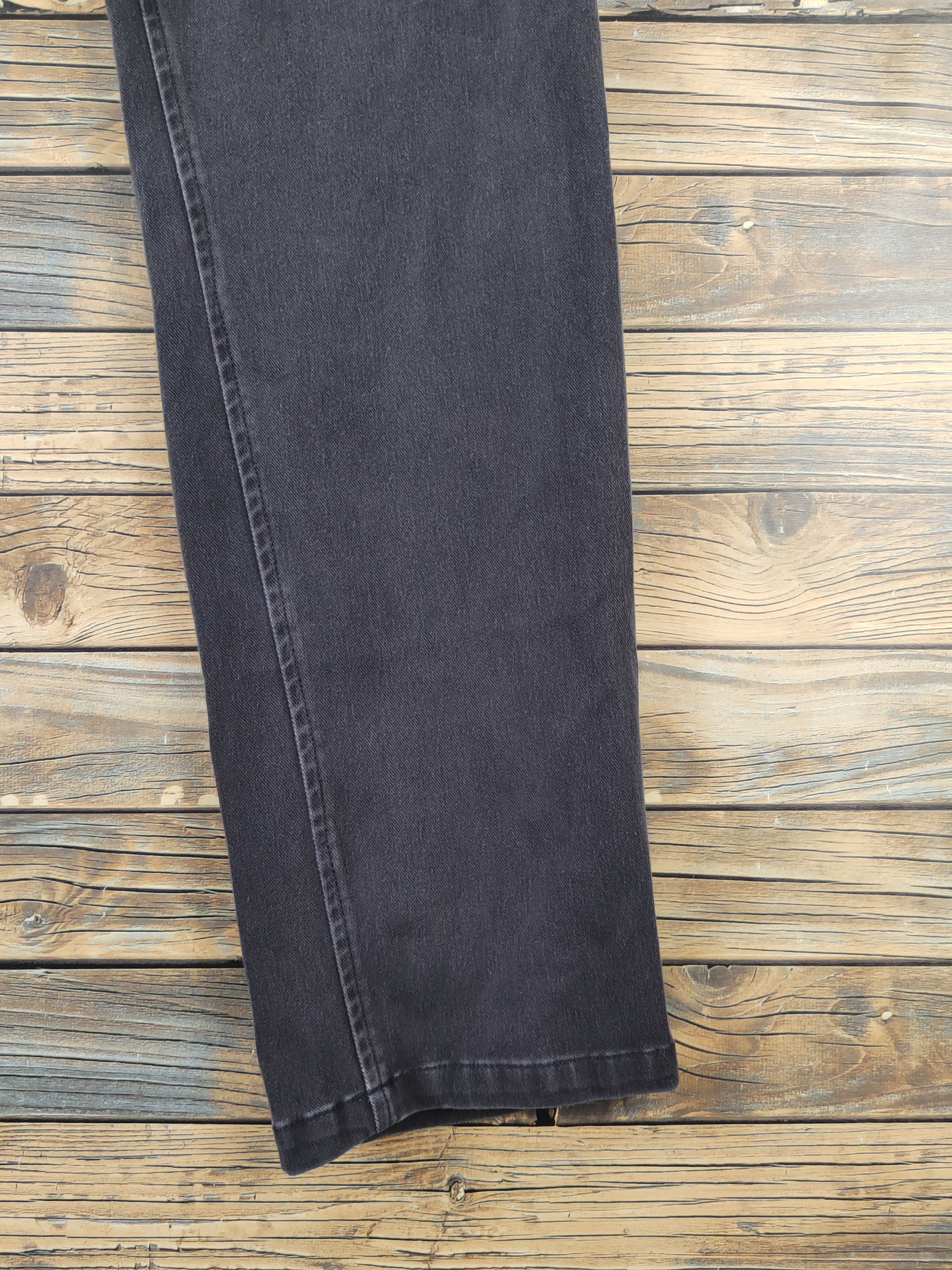 DC Dcshoecousa Black Distressed Soft denim Jeans #W1860 Size US 34 / EU 50 - 6 Thumbnail
