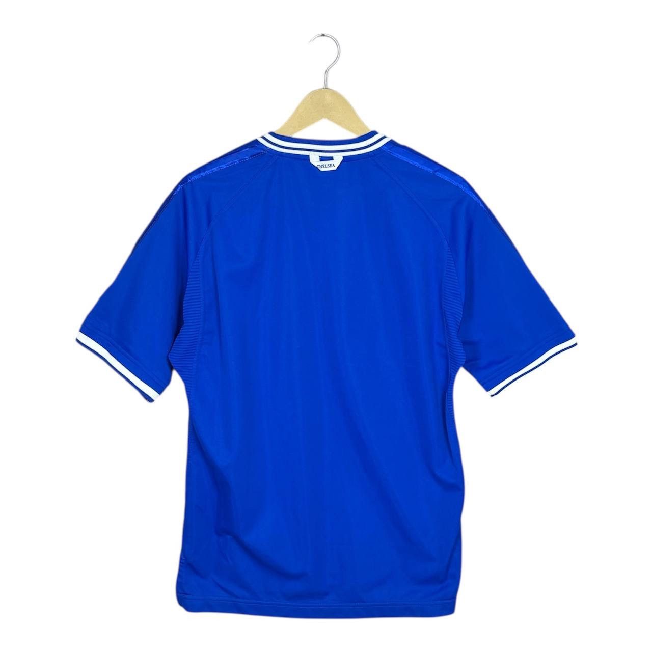 Chelsea Soccer Vintage 1999-01 Chelsea Home Football Shirt Autoglass Jersey Size US M / EU 48-50 / 2 - 2 Thumbnail