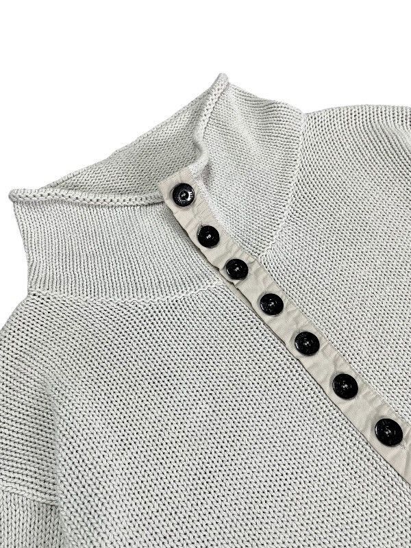 Stone Island Stone Island Heavyweight Vintage Collar Knit Jumper Size US L / EU 52-54 / 3 - 5 Thumbnail
