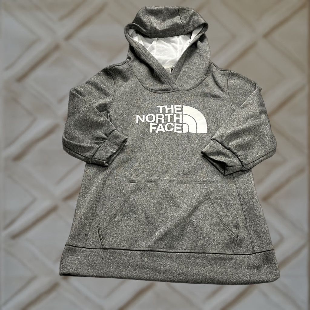 The North Face The North Face Hoodie Women Adult Small Gray Graphic Pullover Jacket Logo Sweatshirt Womens Size S / US 4 / IT 40 - 1 Thumbnail