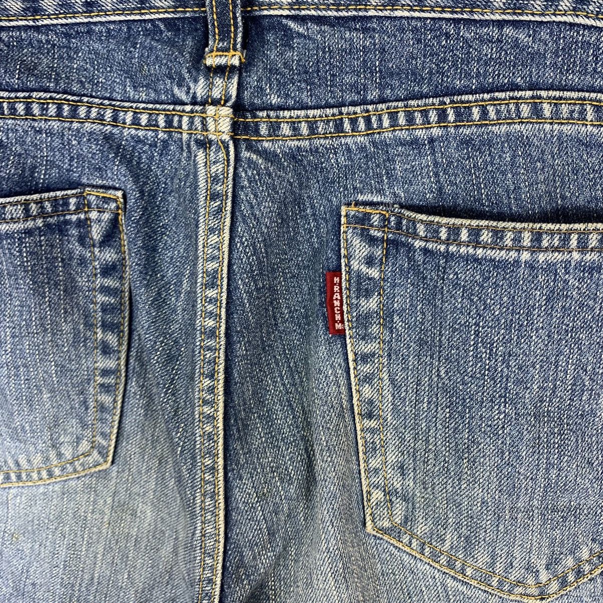 If Six Was Nine VINTAGE HOLLYWOOD RANCH MARKET DISTRESSED JEANS Size US 31 - 14 Thumbnail