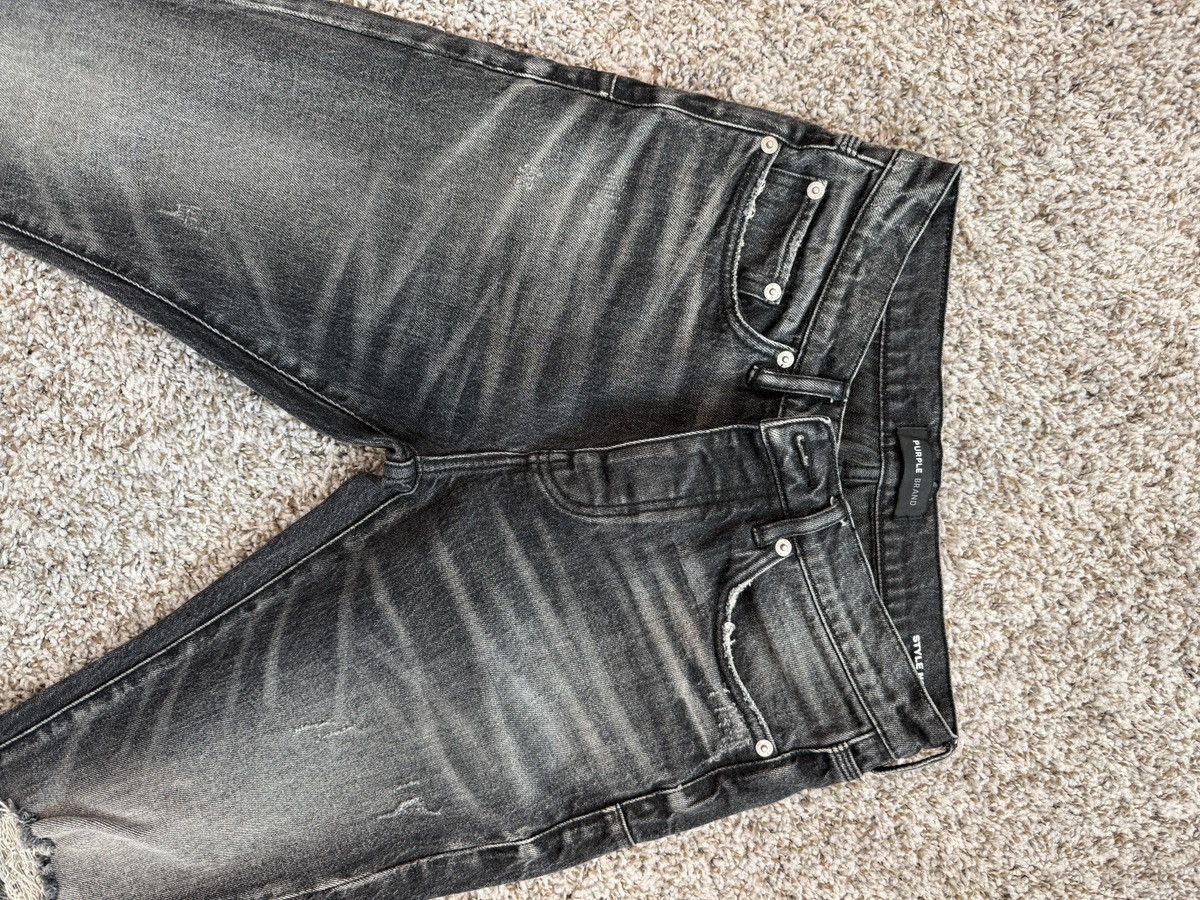 Purple Brand PURPLE BRAND JEAN - BLACK Size US 29 - 3 Thumbnail