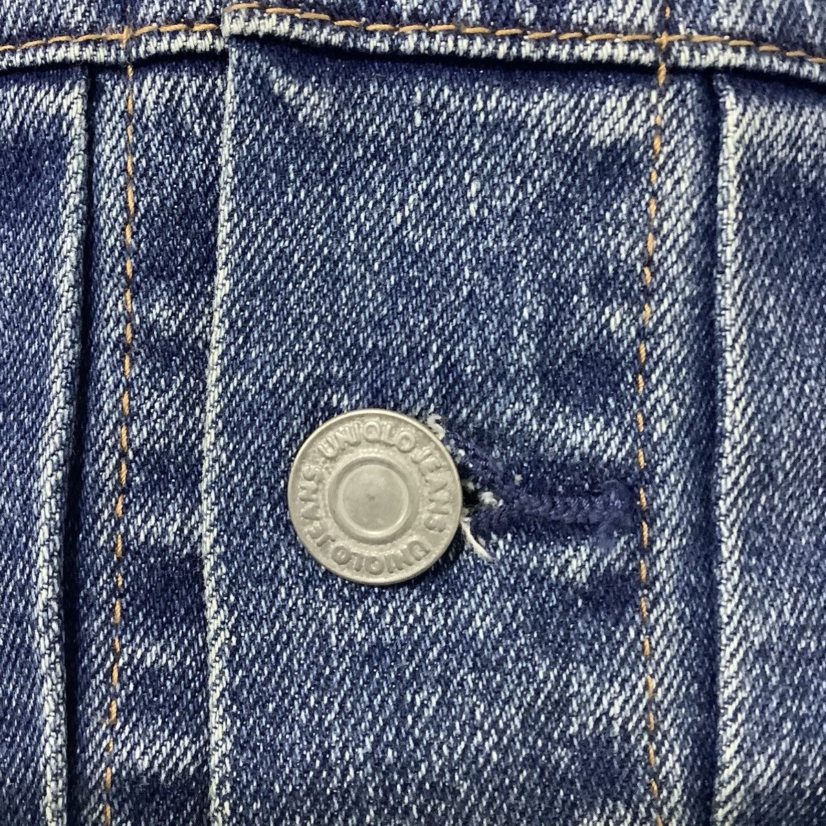 Uniqlo Uniqlo Trucker Denim Jacket Type 2 Size US S / EU 44-46 / 1 - 4 Thumbnail