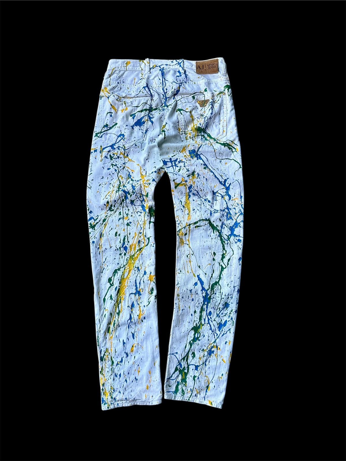 Armani Exchange Armani Jeans Extra Slim J10 Painy Splatter Size US 31 - 1 Thumbnail