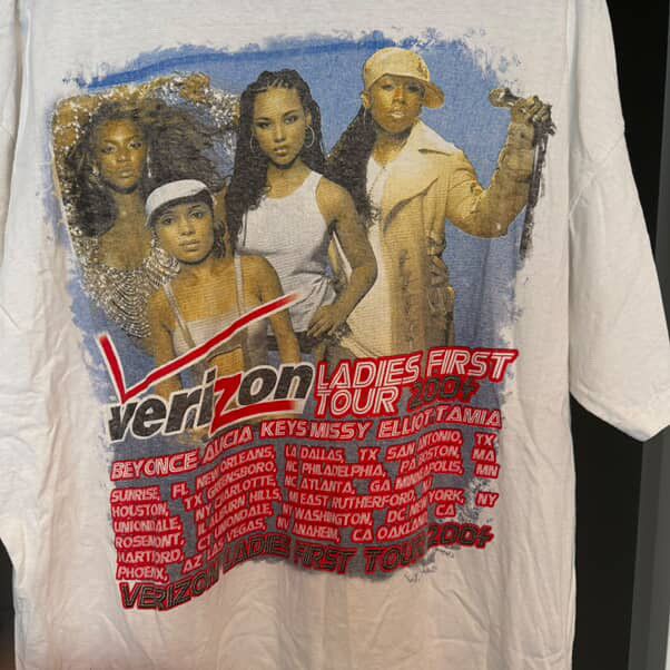 Other Vintage Beyoncé/Alicia Keys Tour Rap Tee Size US XL / EU 56 / 4 - 3 Thumbnail