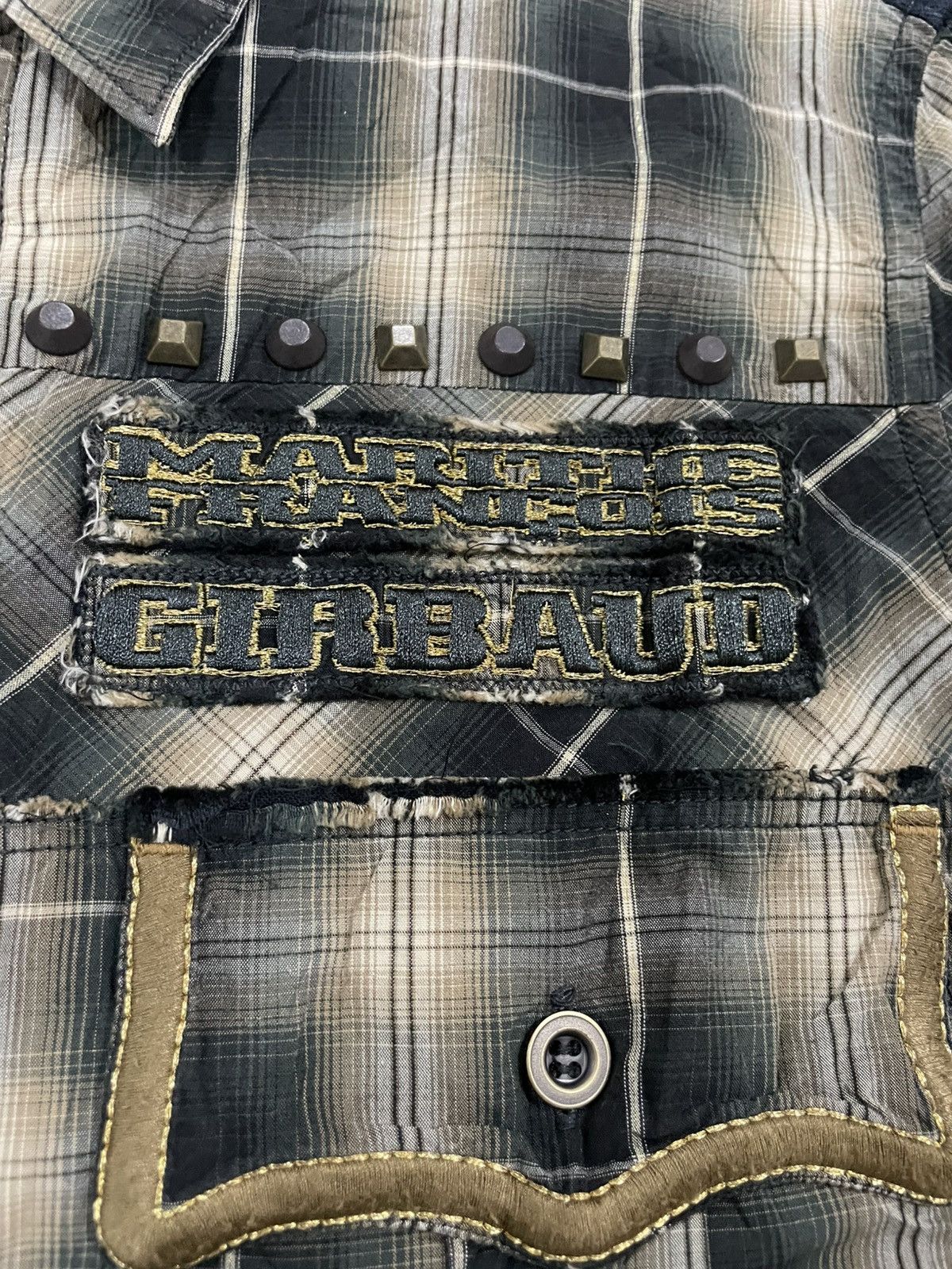 Designer Marithe Francois Girbaud Embroidered Logo Shirts Size US M / EU 48-50 / 2 - 16 Thumbnail
