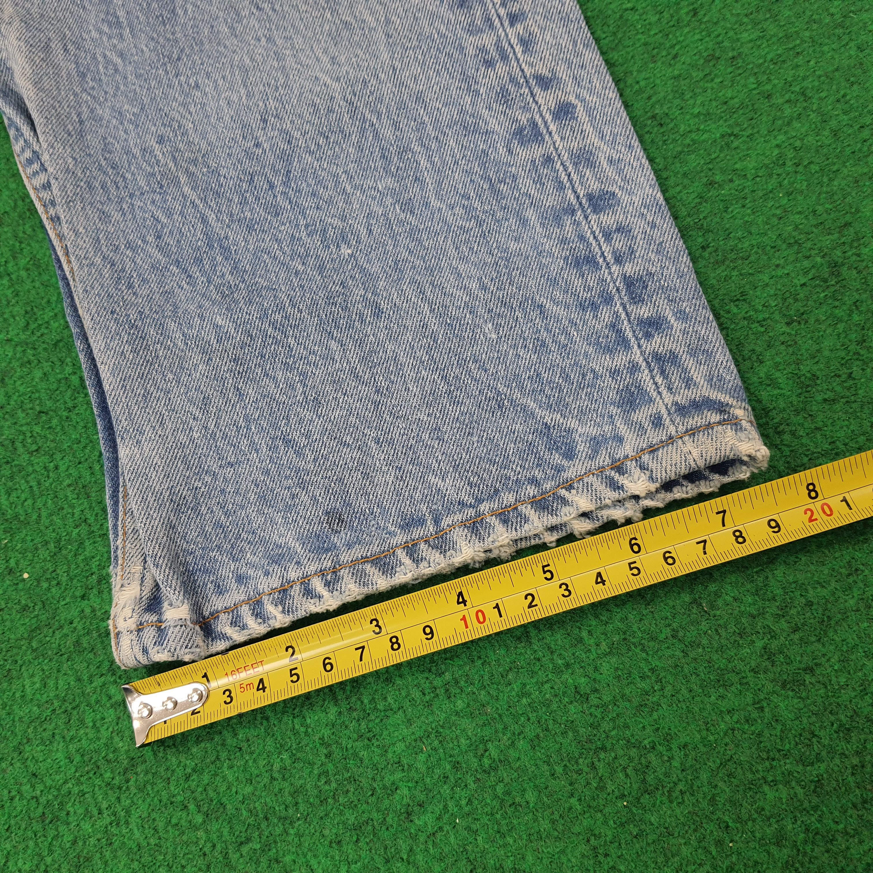 Levi's Vintage Levi's 501 Denim Distressed Style Jeans C252N18 Size US 31 - 15 Thumbnail