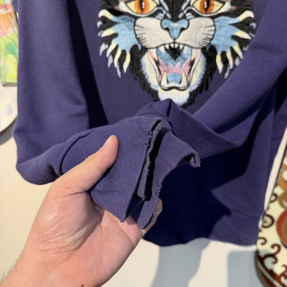 Gucci Gucci Angry Cat Size US L / EU 52-54 / 3 - 6 Thumbnail