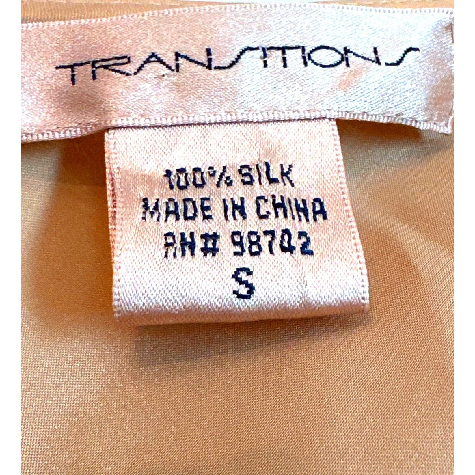 Other Transitions Silk S Gold Satin Shine Sleeveless Tank Top Scoo Size S / US 4 / IT 40 - 10 Thumbnail