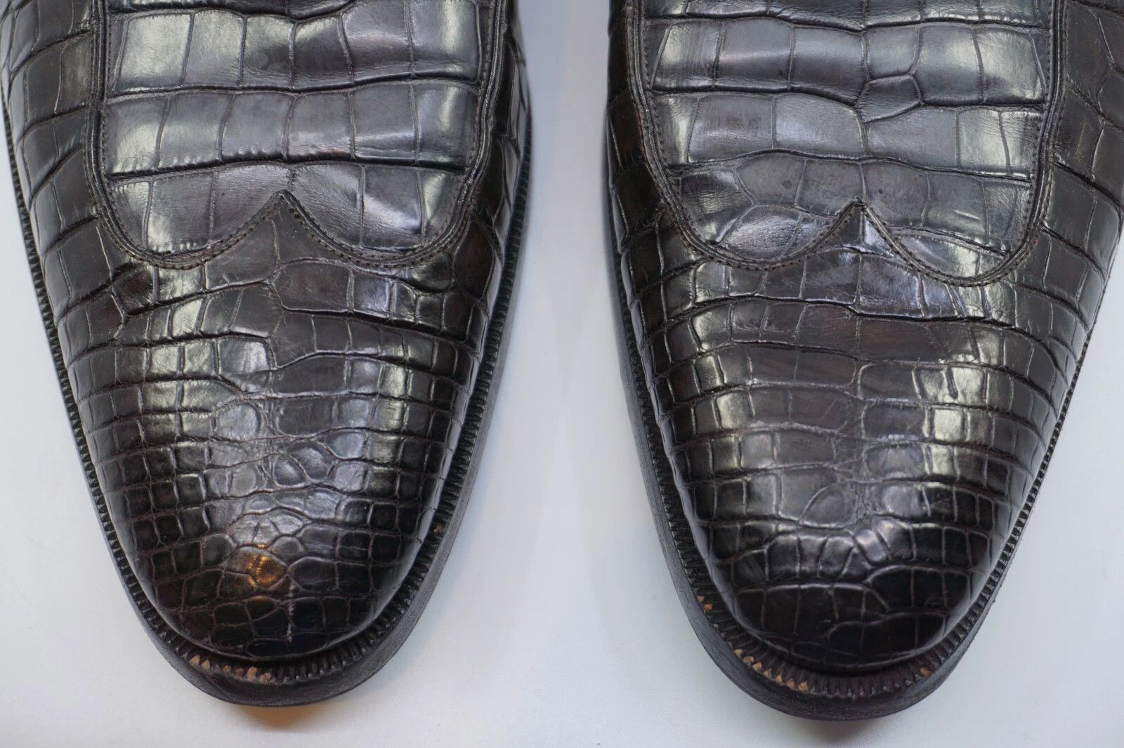 Gucci Gucci Loafers Crocodile Exotic UK 12.5 US 13.5 EU 46.5 Size US 13 / EU 46 - 6 Thumbnail