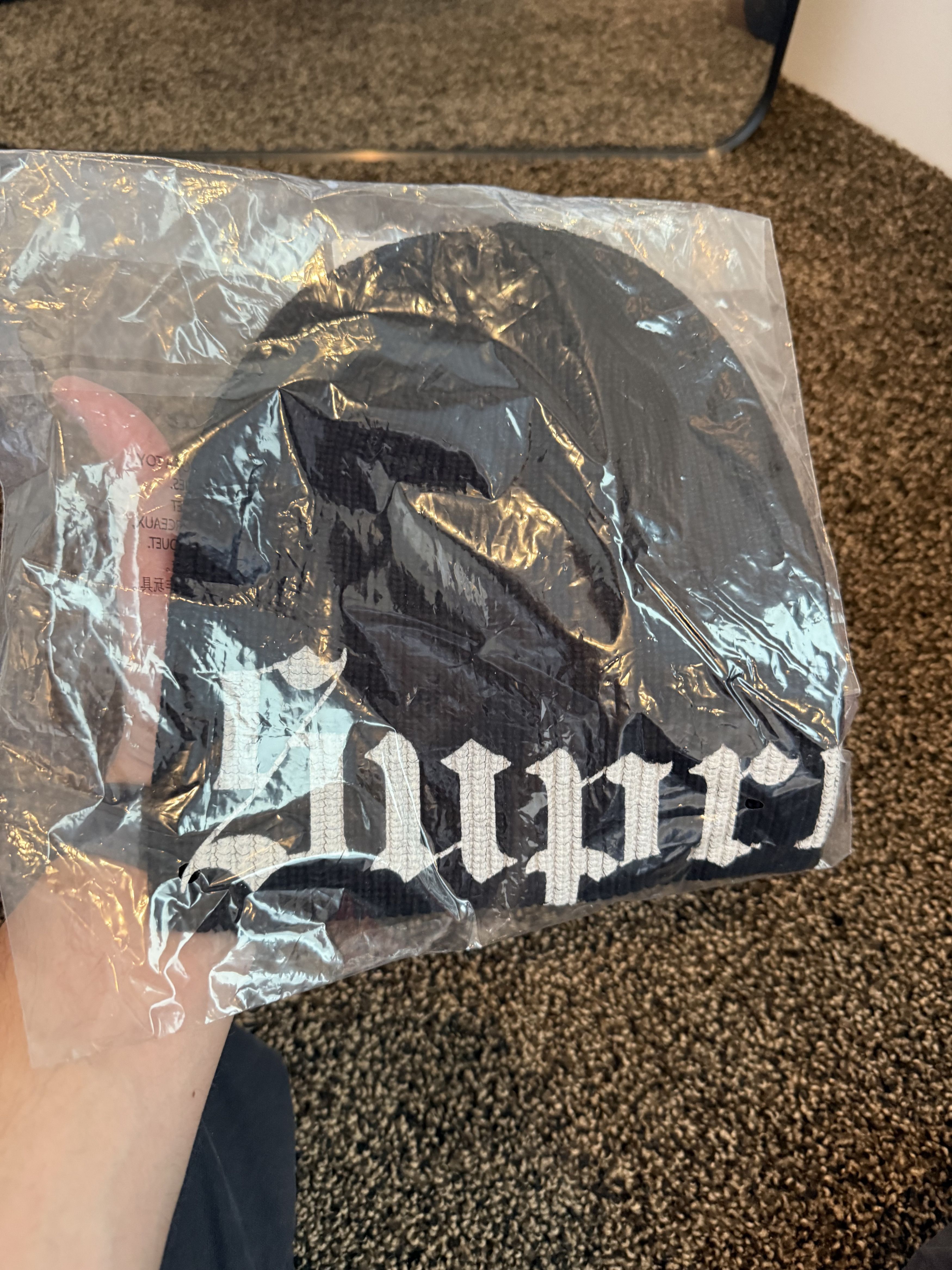 Supreme Supreme Old English Printed Beanie SS26 Size ONE SIZE - 2 Thumbnail