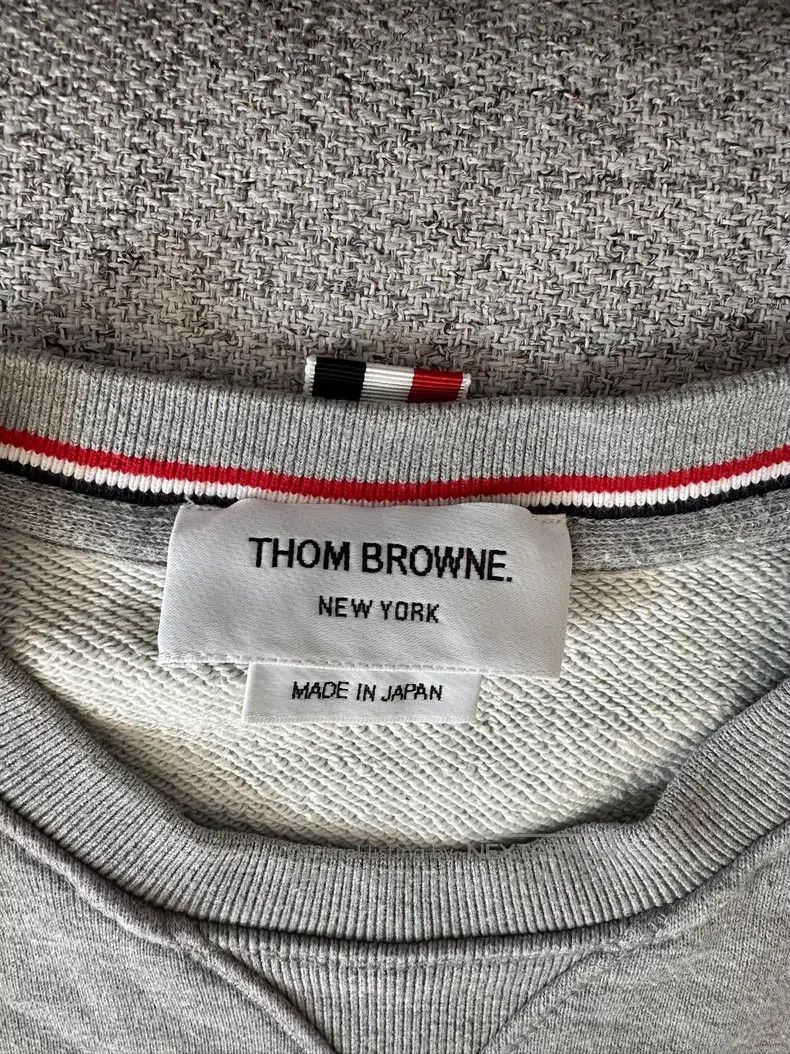 Thom Browne Thom Browne Gray Sweatshirt Size US M / EU 48-50 / 2 - 5 Thumbnail