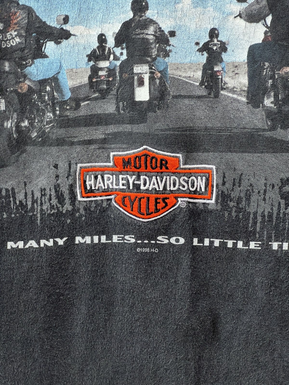 Harley Davidson Vintage Harley Davidson Embroidered Logo XL Size US XL / EU 56 / 4 - 6 Thumbnail