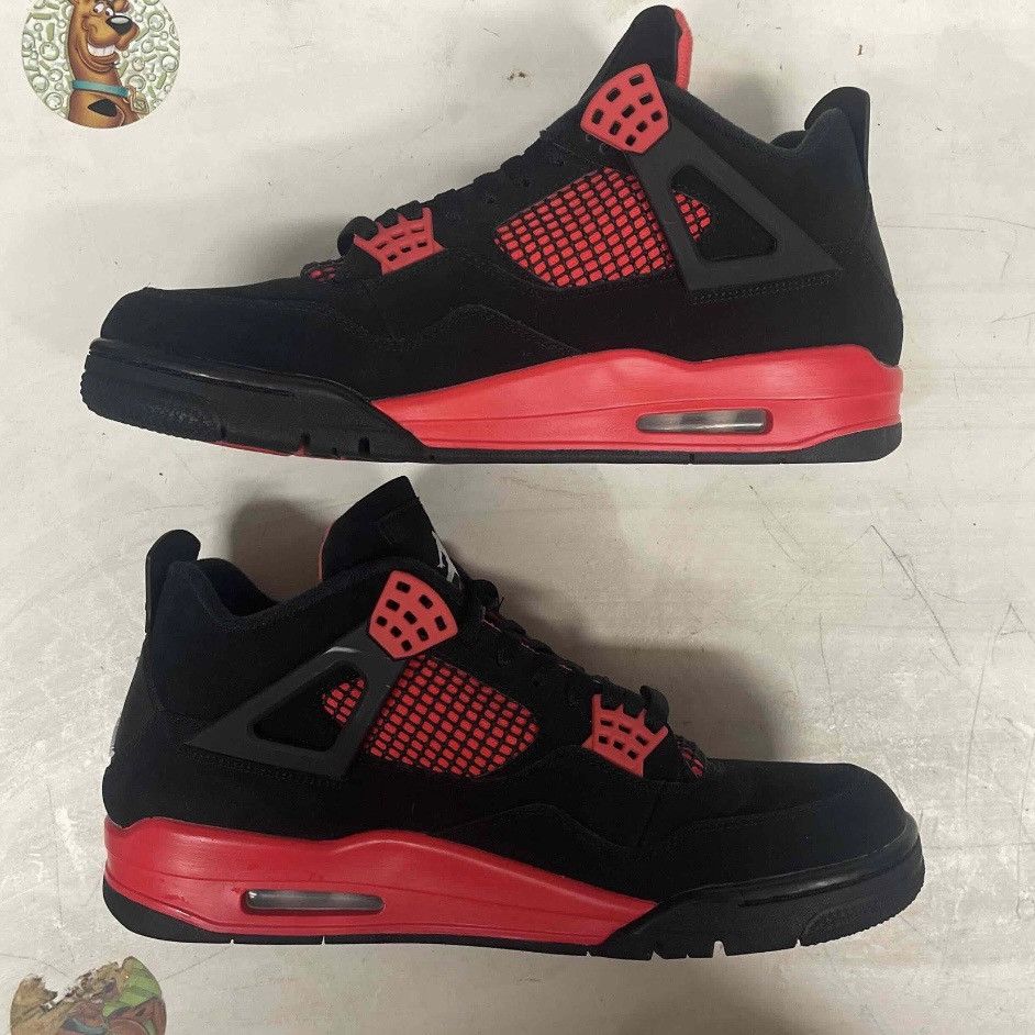 Jordan Brand Jordan 4 Retro Mid Red Thunder Size US 11 / EU 44 - 2 Thumbnail