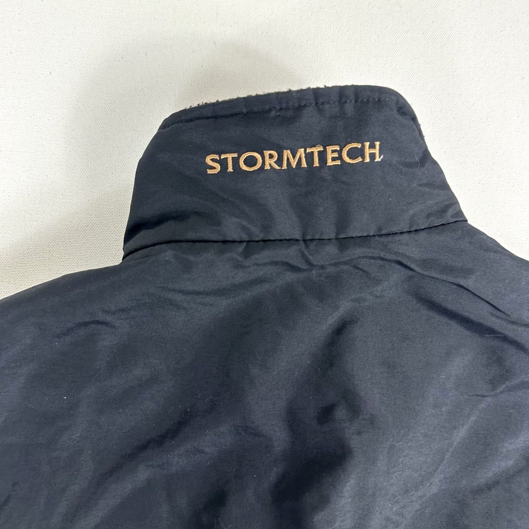 Stormtech VINTAGE Stormtech Men Vest Windproof Canvas Full Zip Pockets Black Fleeced Lined M Men Size US M / EU 48-50 / 2 - 3 Thumbnail