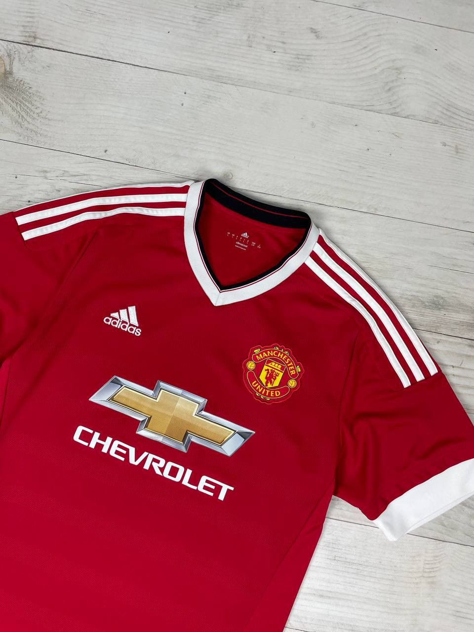 Adidas Adidas Manchester United 2015 2016 Home Shirt Soccer Jersey Size US L / EU 52-54 / 3 - 3 Thumbnail