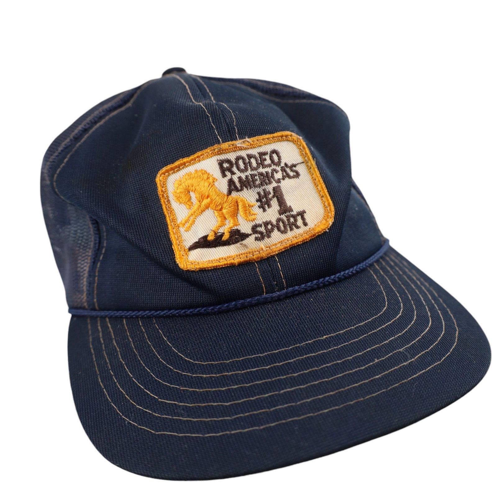 Vintage Vintage Rodeo Americas #1 Sport Patch Snapback Hat Size ONE SIZE - 2 Thumbnail