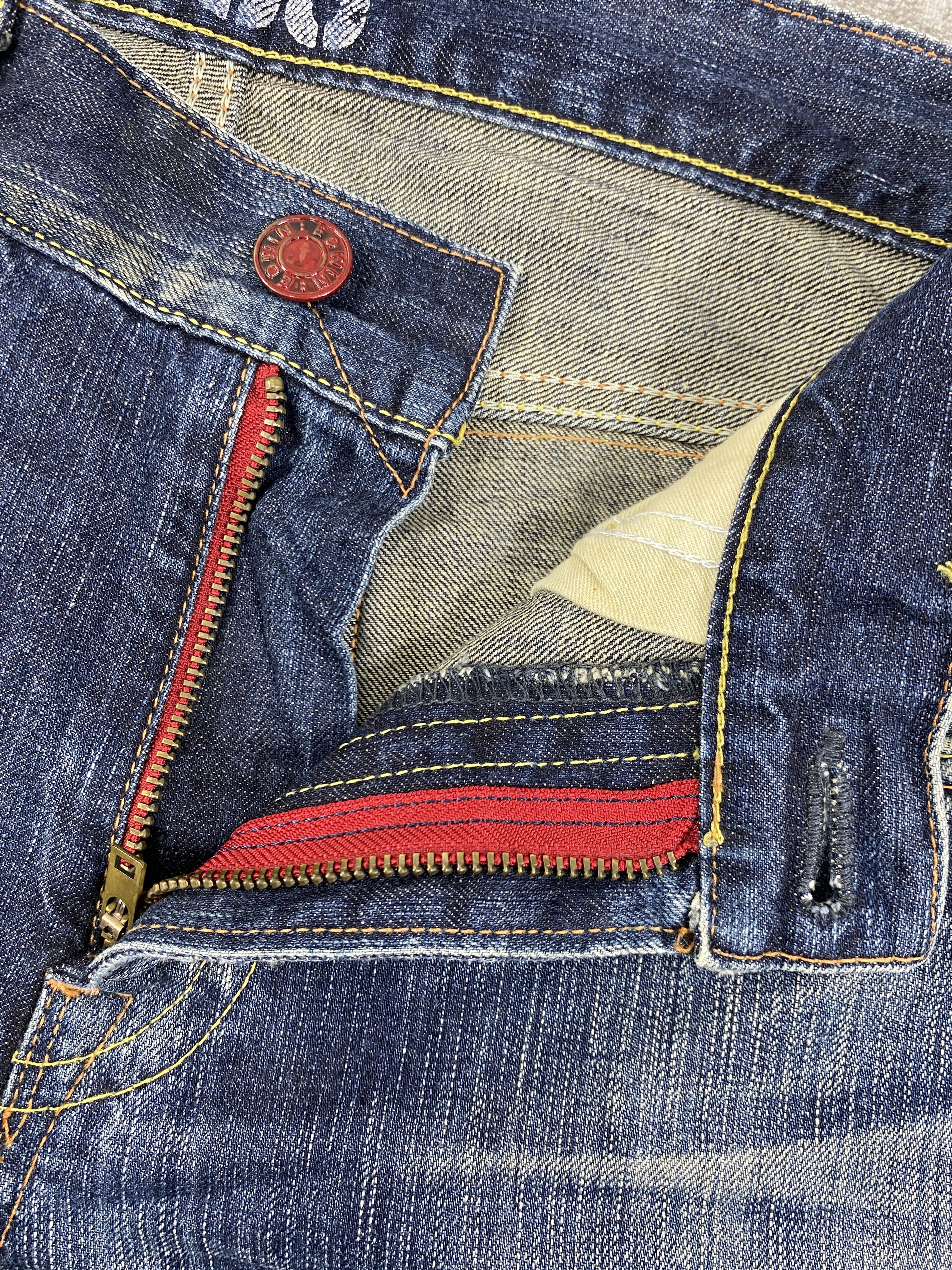 Hysteric Glamour Distressed Vintage Edwin Flare Jeans 33x32 Denim- JN3585 Size US 33 - 7 Thumbnail