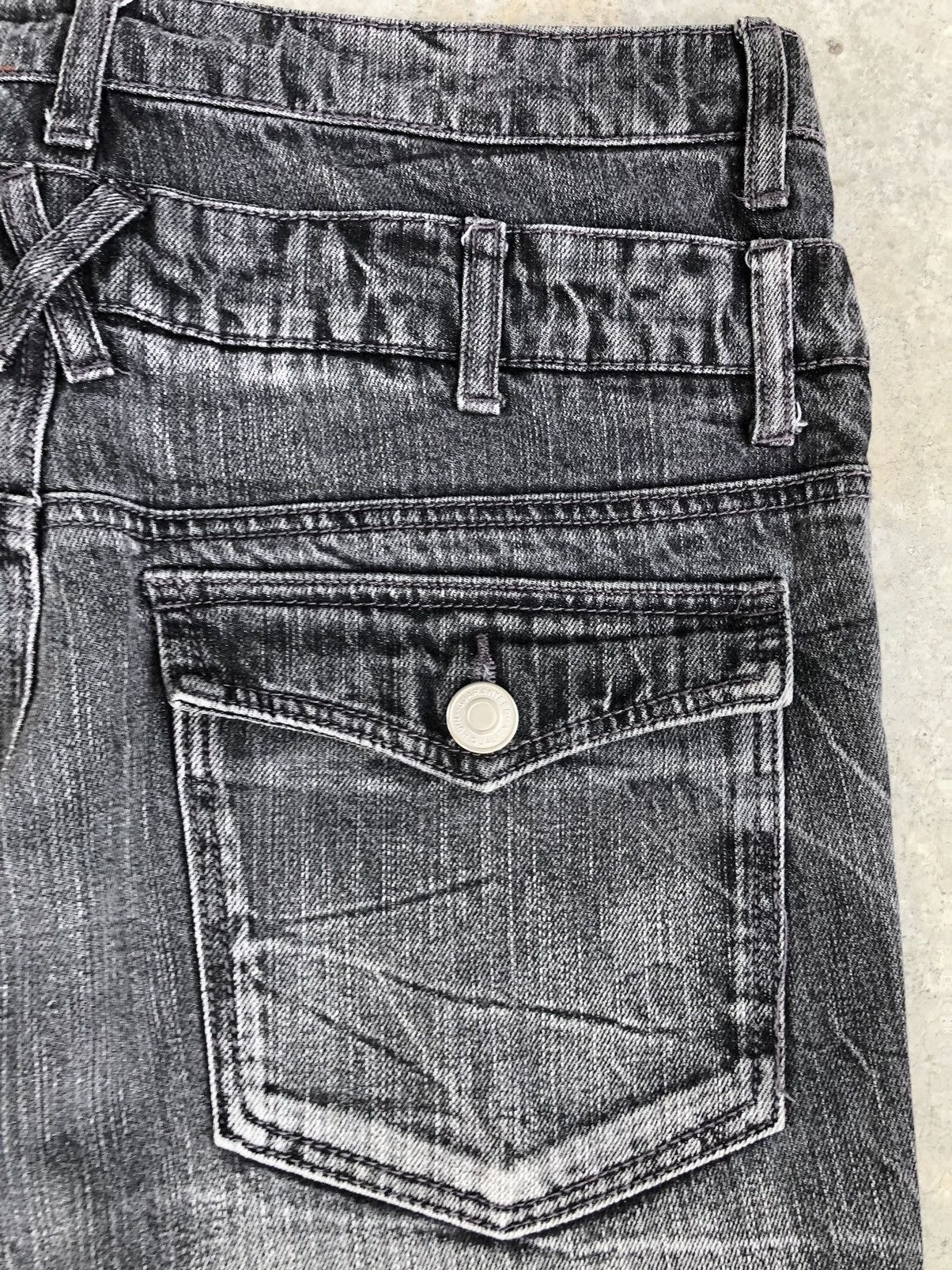 Hysteric Glamour Japanese Double Focus Double Waist Distressed Jeans Size US 33 - 15 Thumbnail