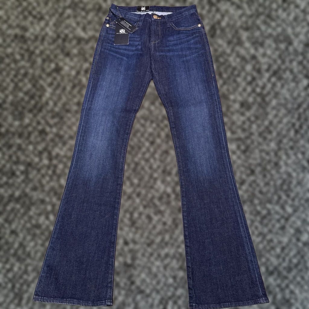 Vintage Rock & Republic Kasandra Bootcut Jeans Womens 6 Medium Mid Rise Stretch Denim Blue 5-Pocket Style Rock City 32.5in inseam Size 28" / US 6 / IT 42 - 1 Thumbnail