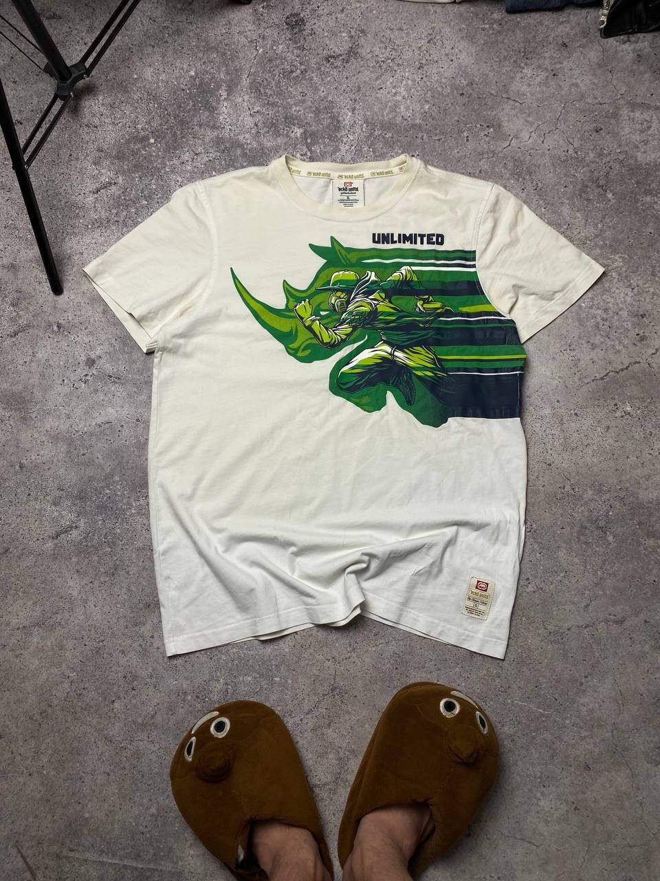 Ecko Unltd. × Vintage Vintage Ecko Unltd. T-Shirt Big Logo Y2K Rap Hip Hop Style Size US XL / EU 56 / 4 - 1 Thumbnail