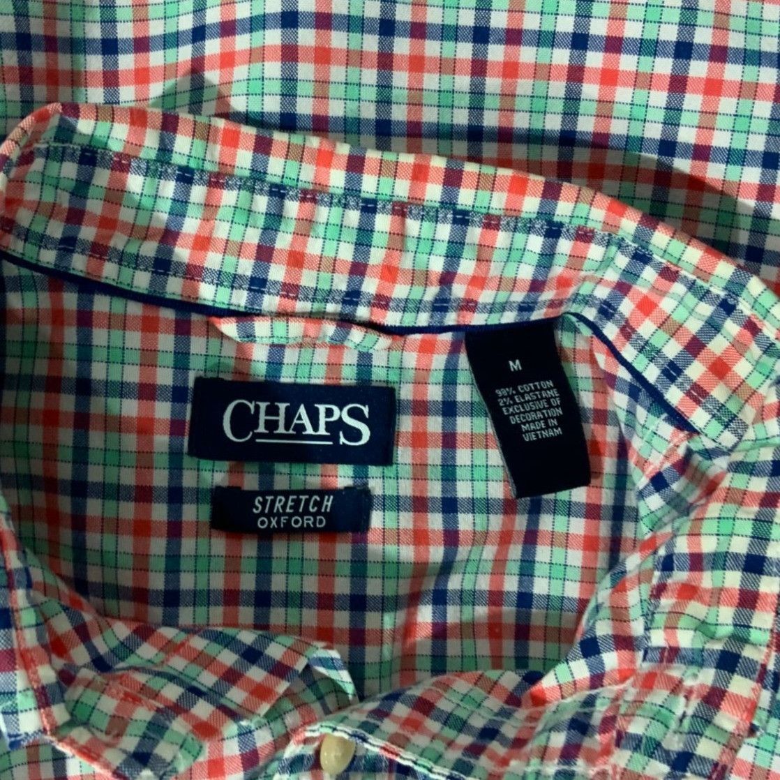 Chaps Ralph Lauren Ralph Lauren Chaps Stretch Long Sleeve Oxford Multicolor Pla Size US M / EU 48-50 / 2 - 4 Thumbnail