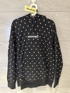 Supreme Cdg Polka Dot Box Logo Hoodie | Grailed