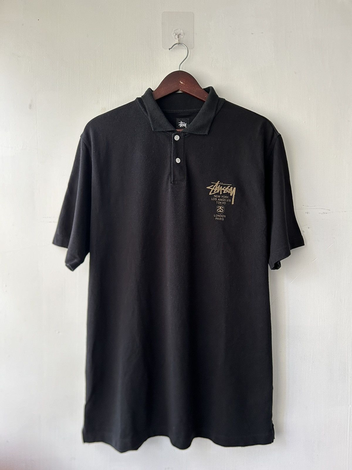 Stussy Stussy World Tour Polos Size US L / EU 52-54 / 3 - 2 Thumbnail