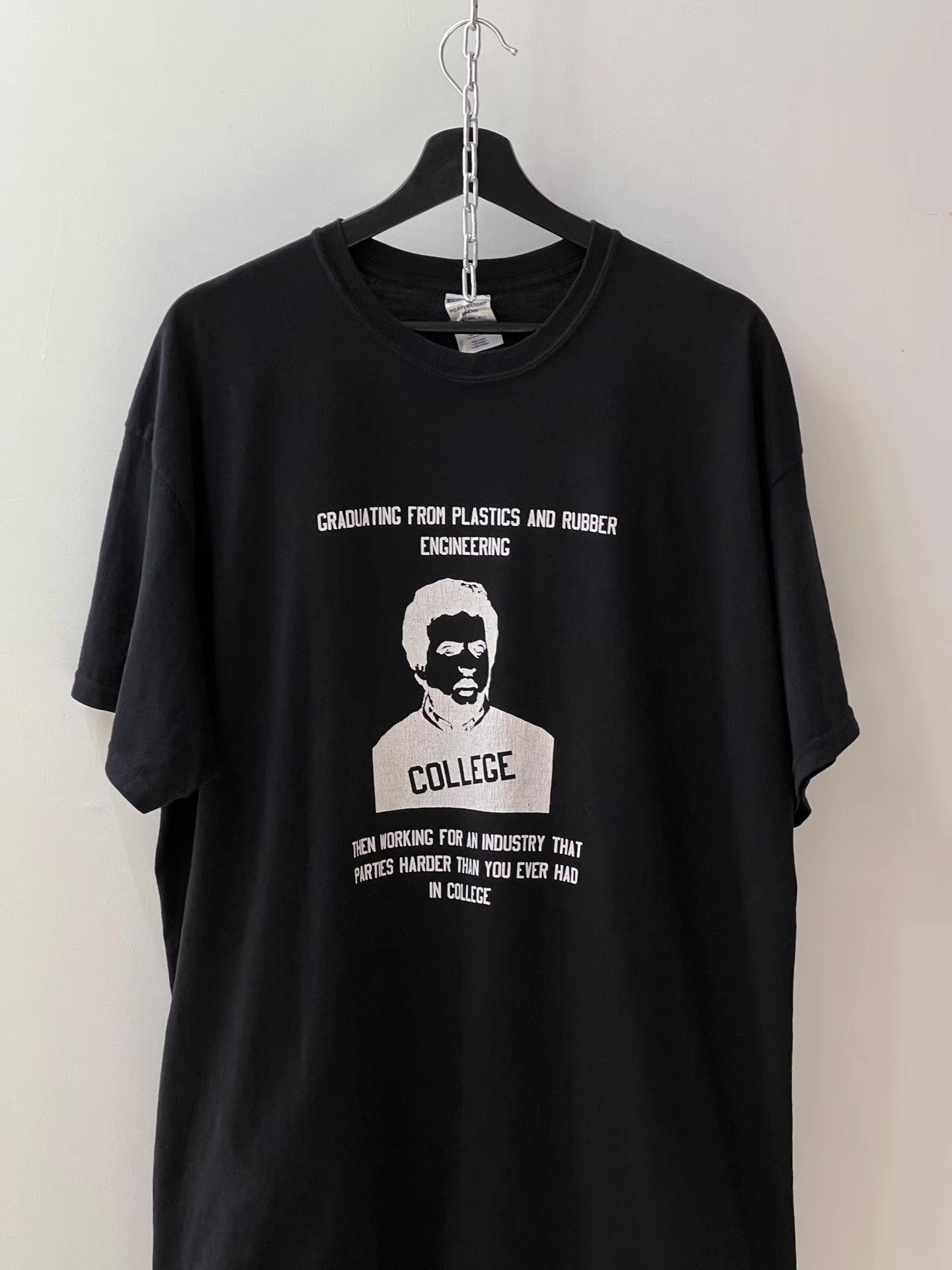 Vintage Vintage Portrait Slogan Short Sleeve T-shirt Q13 Size US XXL / EU 58 / 5 - 9 Thumbnail