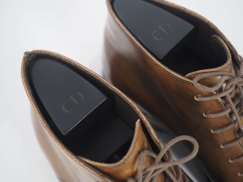 Dior DiorDark brown retro mid-top leather boots 2503-Nextarrow Size US 6 / EU 39 - 4 Thumbnail