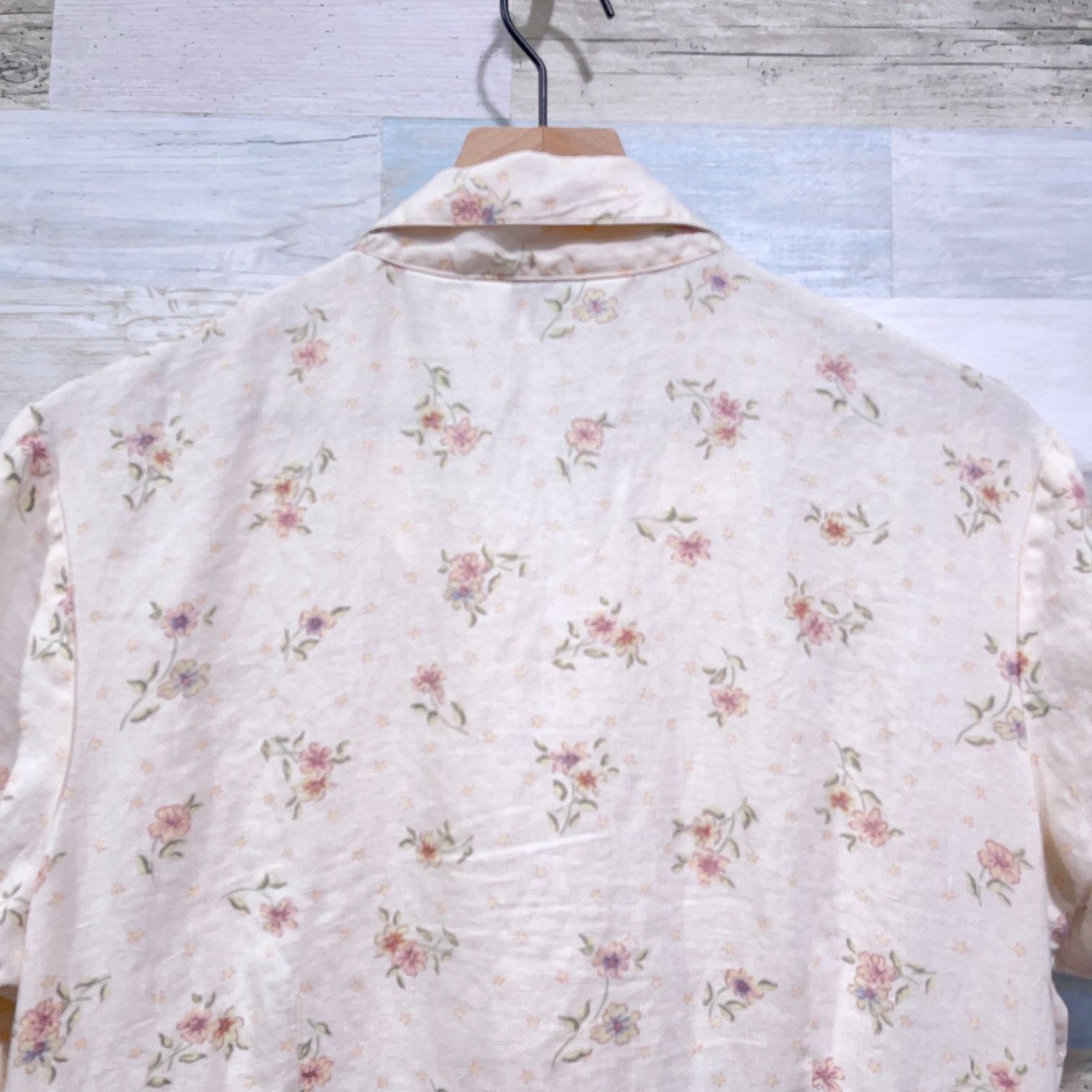 Eddie Bauer Eddie Bauer Vintage Linen Floral Cottagecore Prairie L P Size L / US 10 / IT 46 - 4 Thumbnail