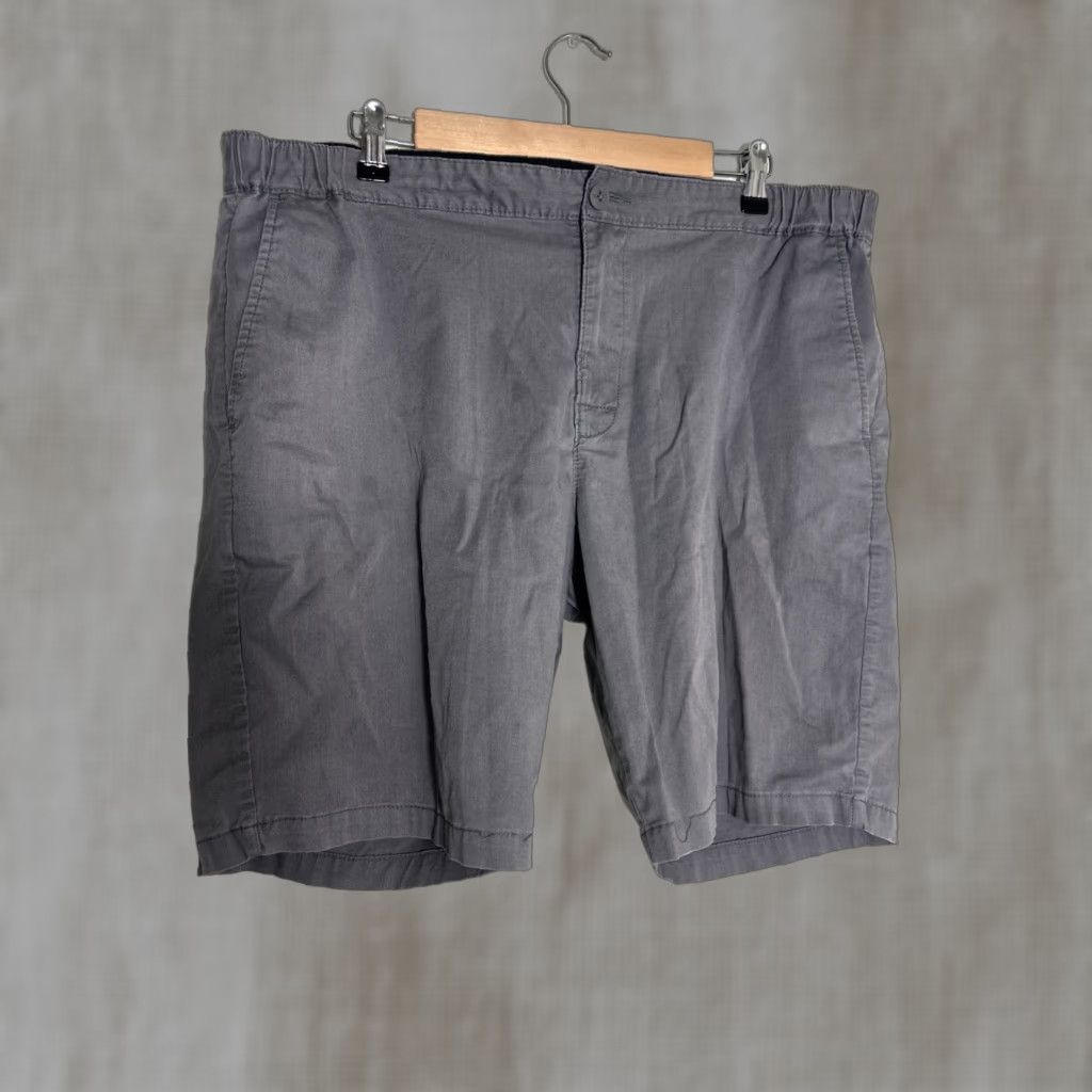 RVCA RVCA Men’s 38 Gray Cotton Blend Shorts Drawstring Chino Mens Size US 38 / EU 54 - 1 Thumbnail